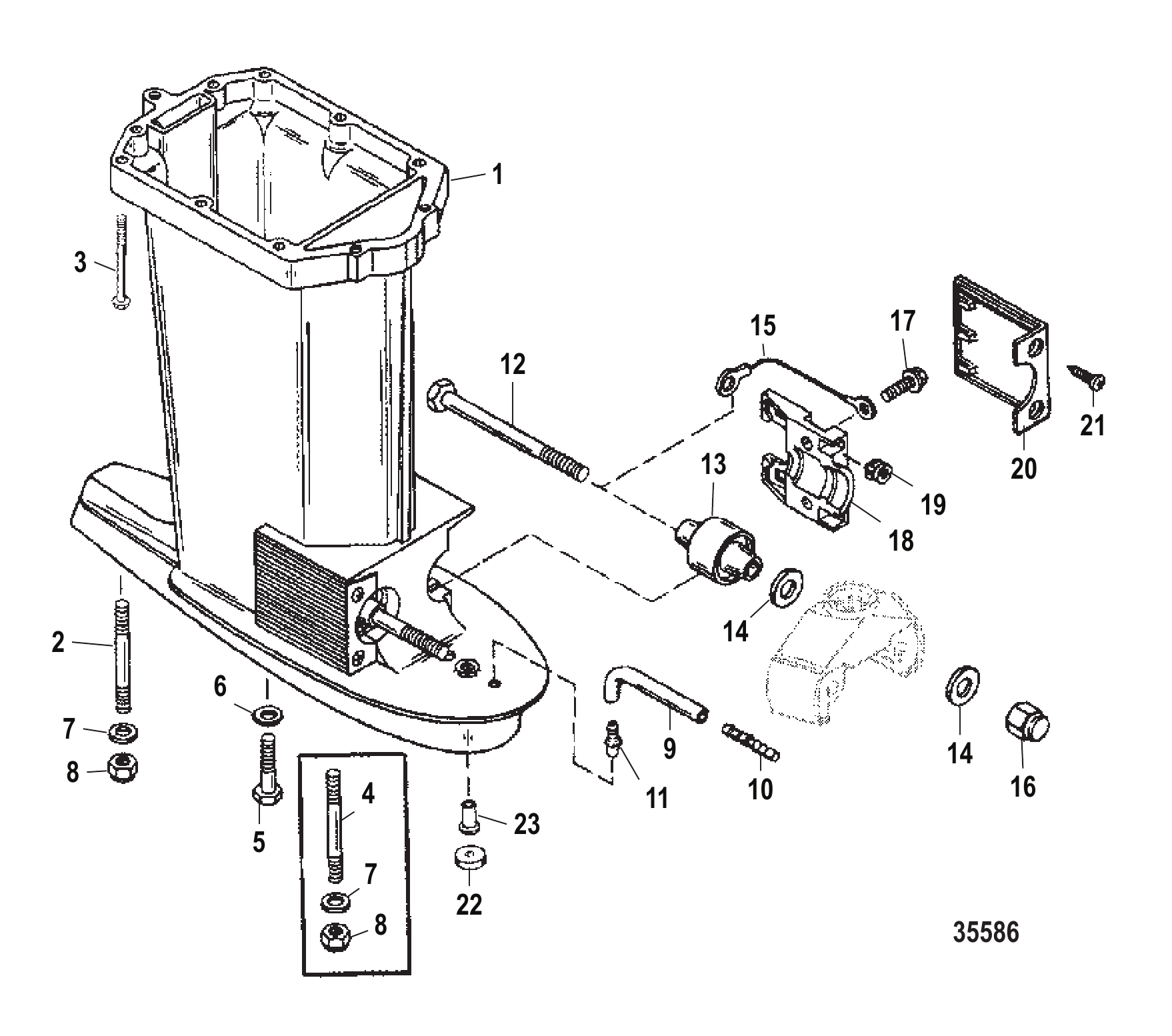 驱动轴壳体 Driveshaft Housing