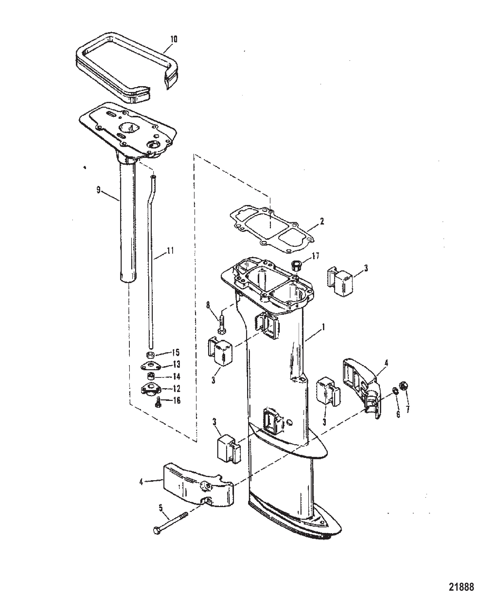 驱动轴壳体 Driveshaft Housing