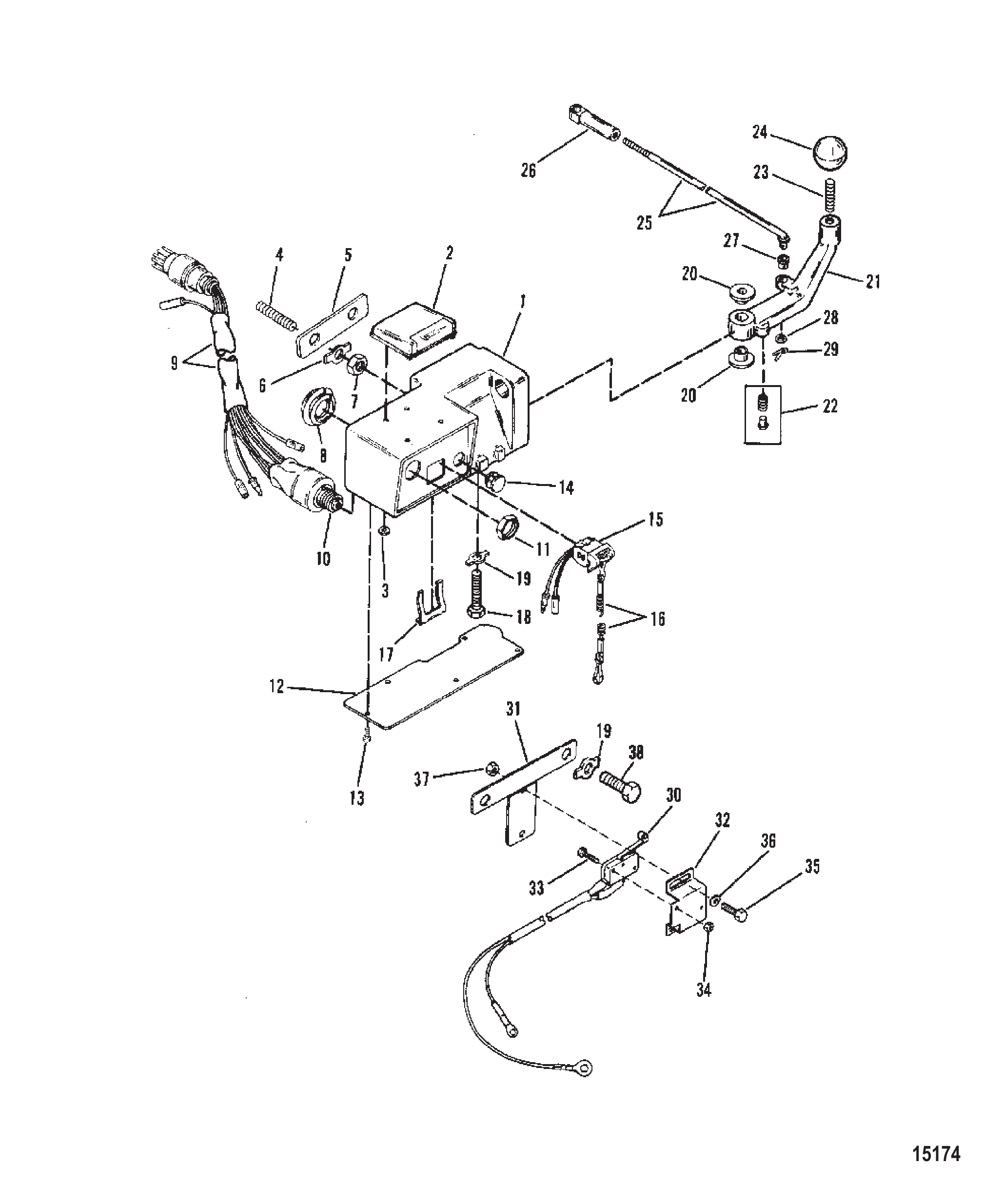 转向手柄组件 Steering Handle Components