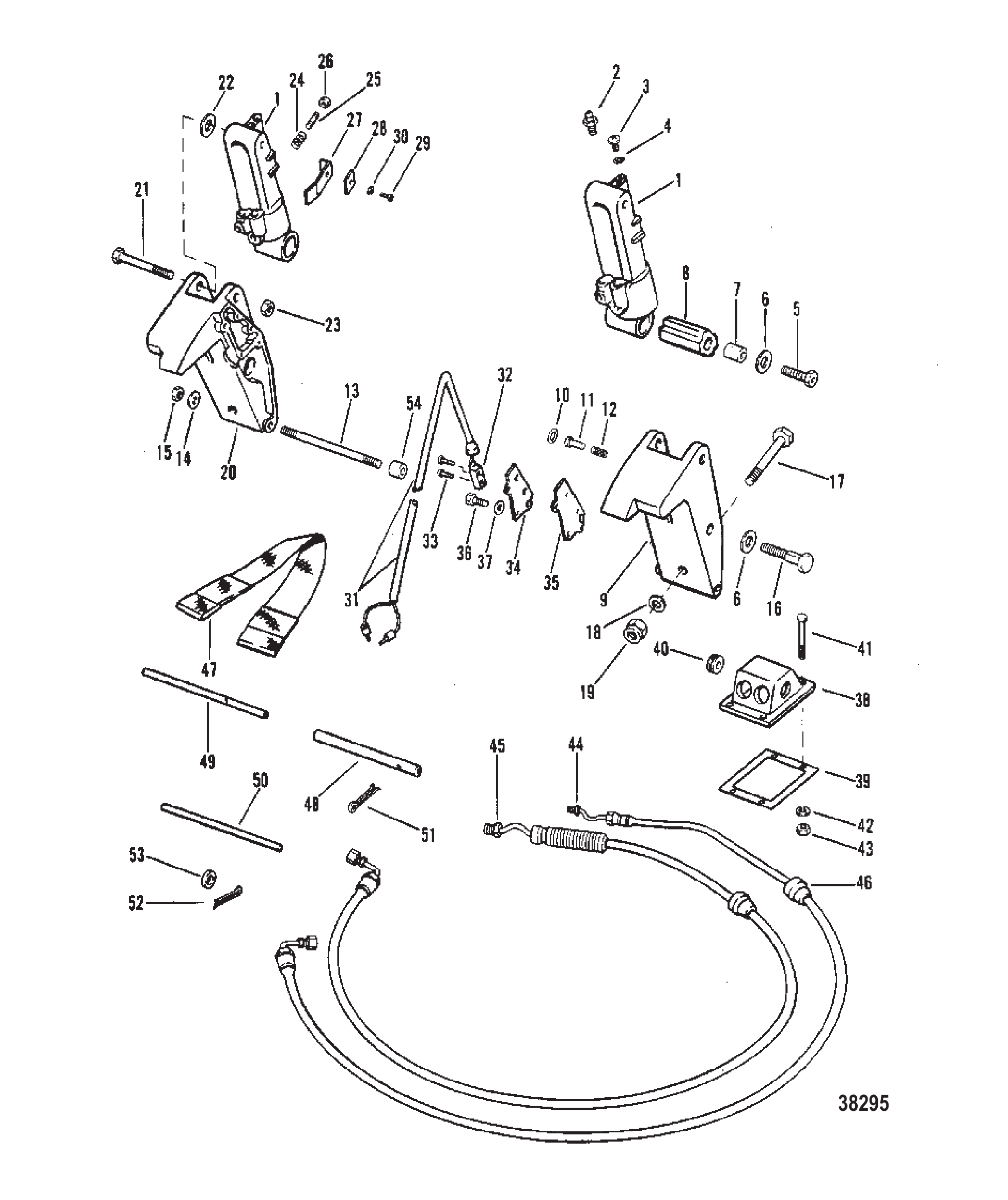 升降油缸及液压软管 TRIM CYLINDERS AND HYDRAULIC HOSES