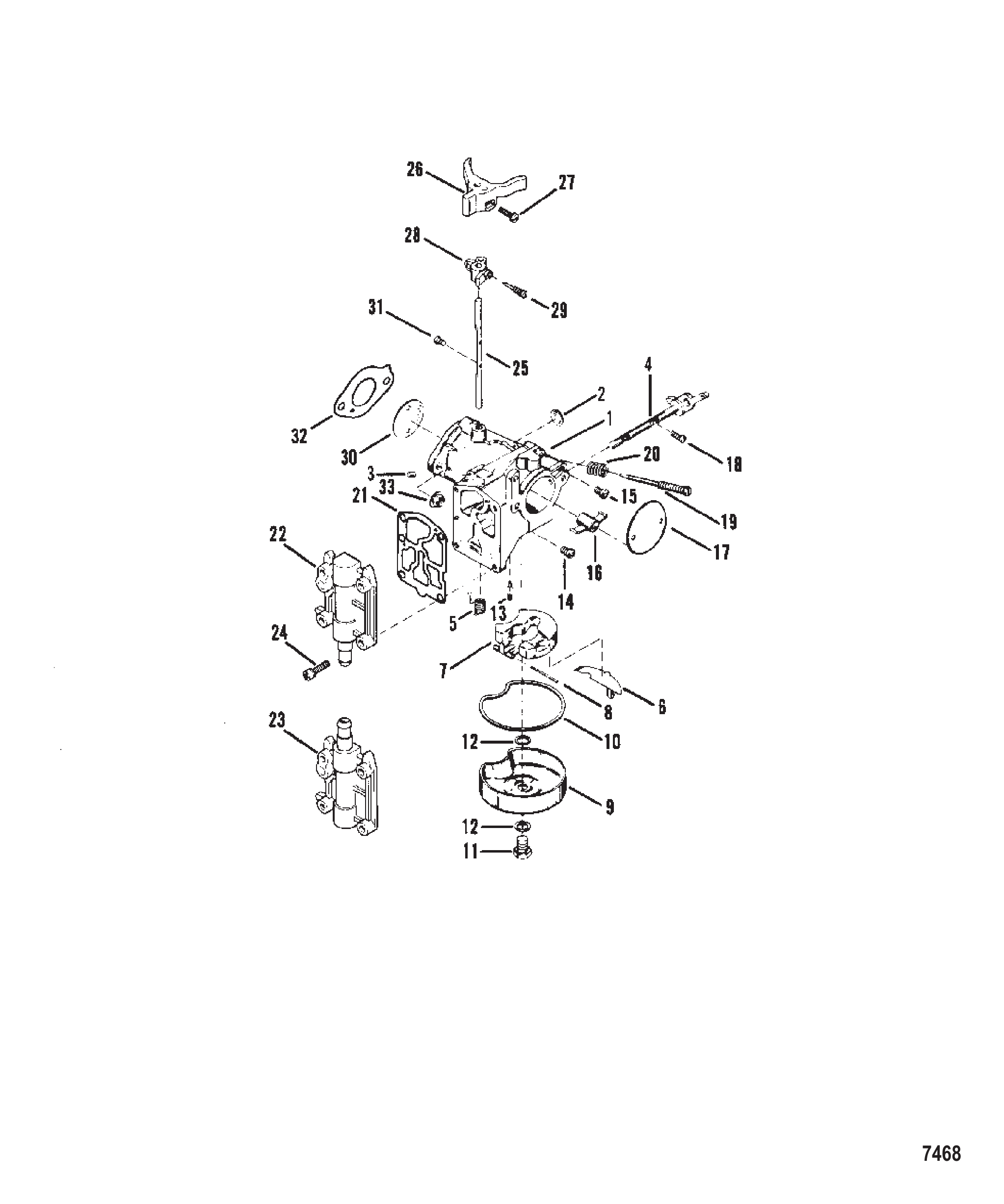 化油器总成 CARBURETOR ASSEMBLY