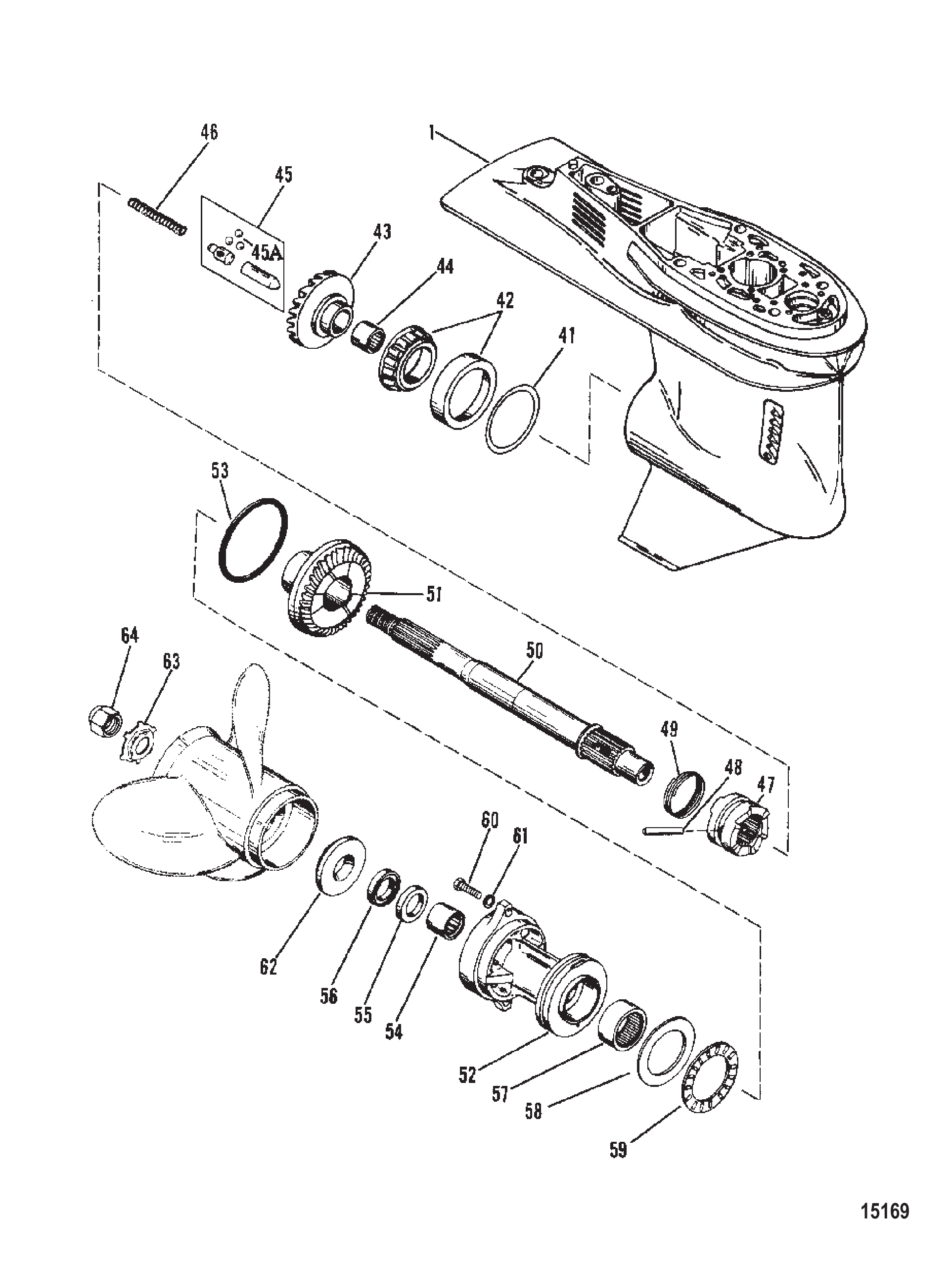 齿轮箱螺旋桨轴 Gear Housing Propeller Shaft