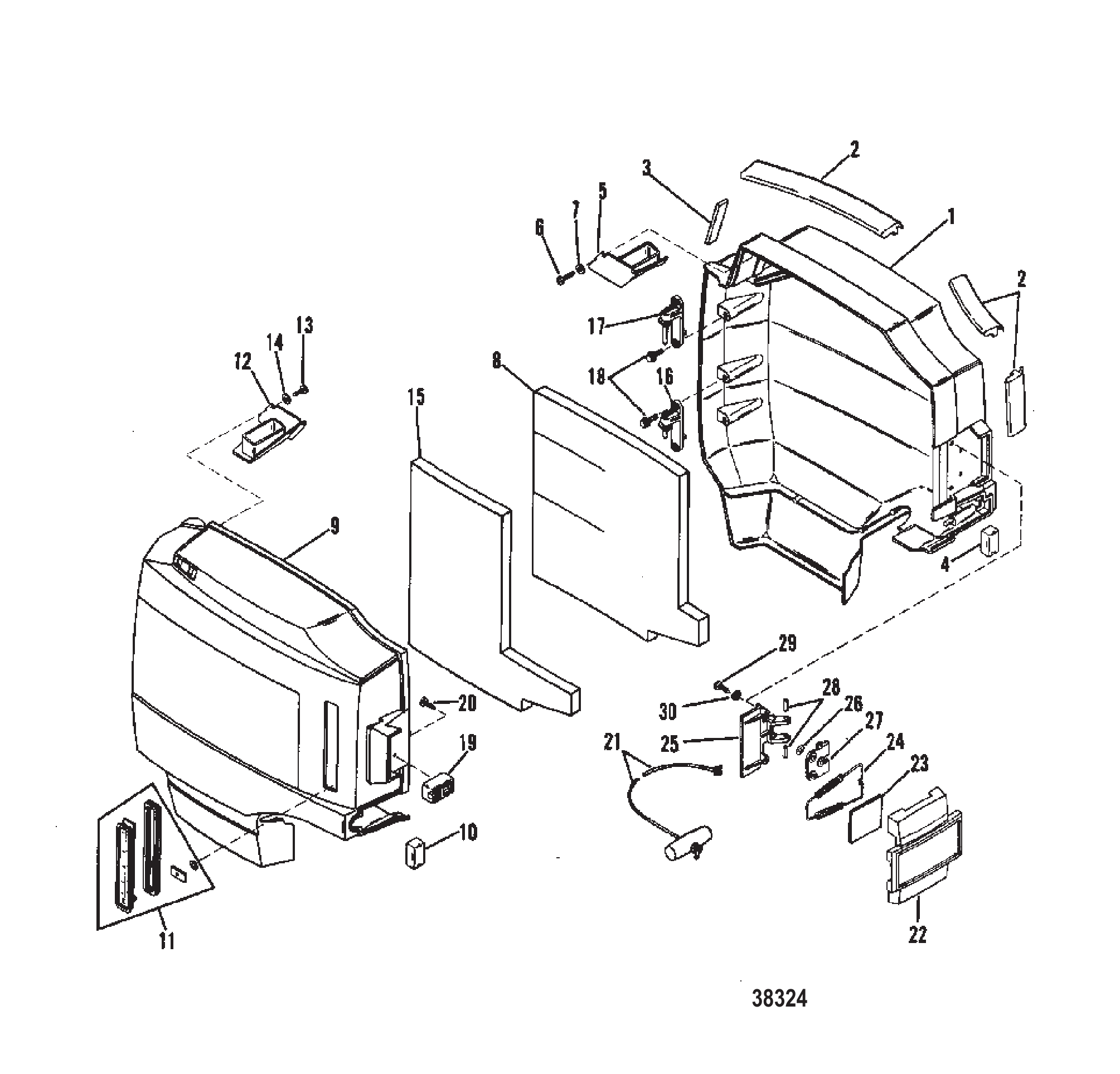 罩壳与前盖 Cowls and Front Cover