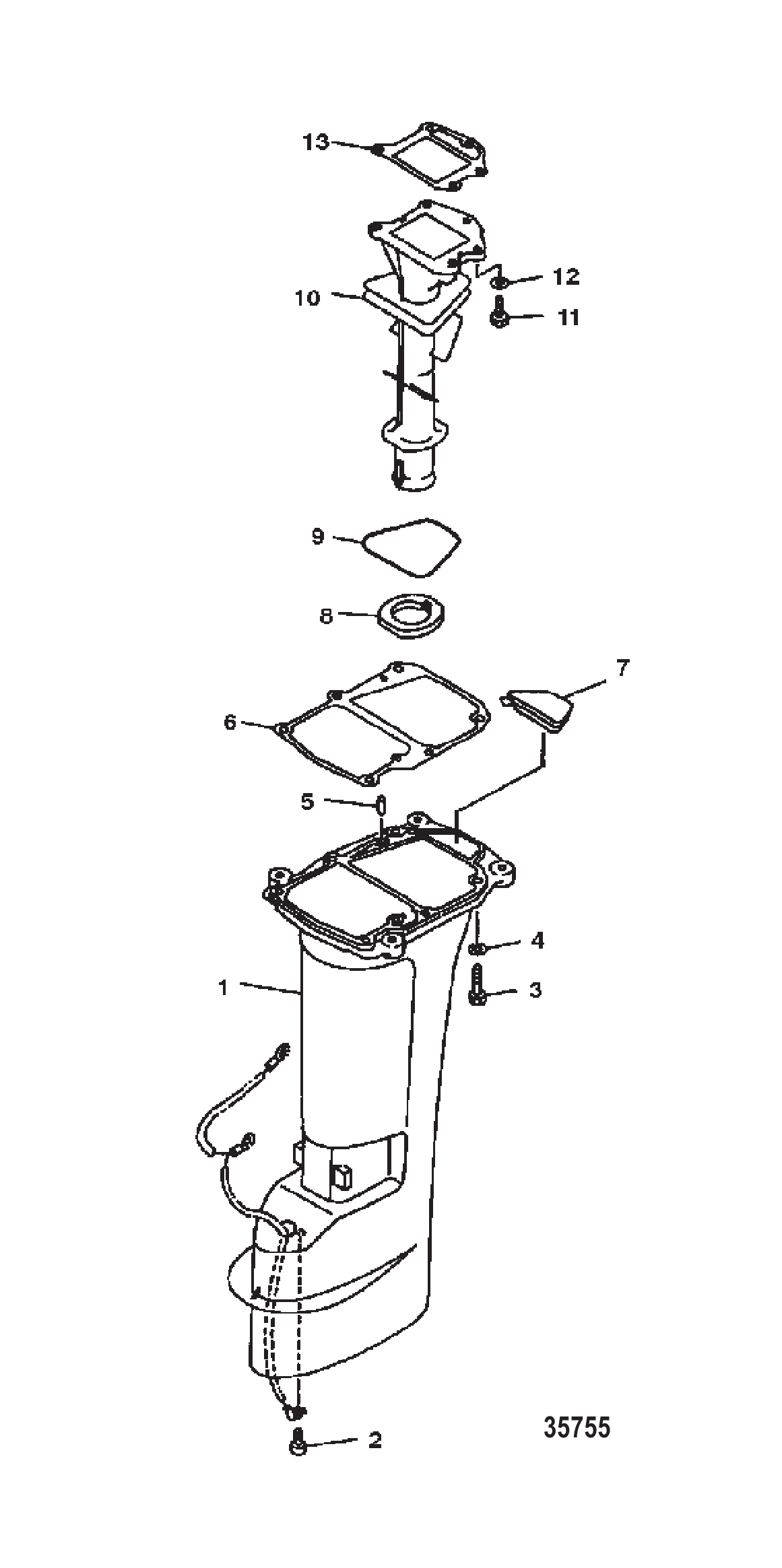 驱动轴壳体 Driveshaft Housing