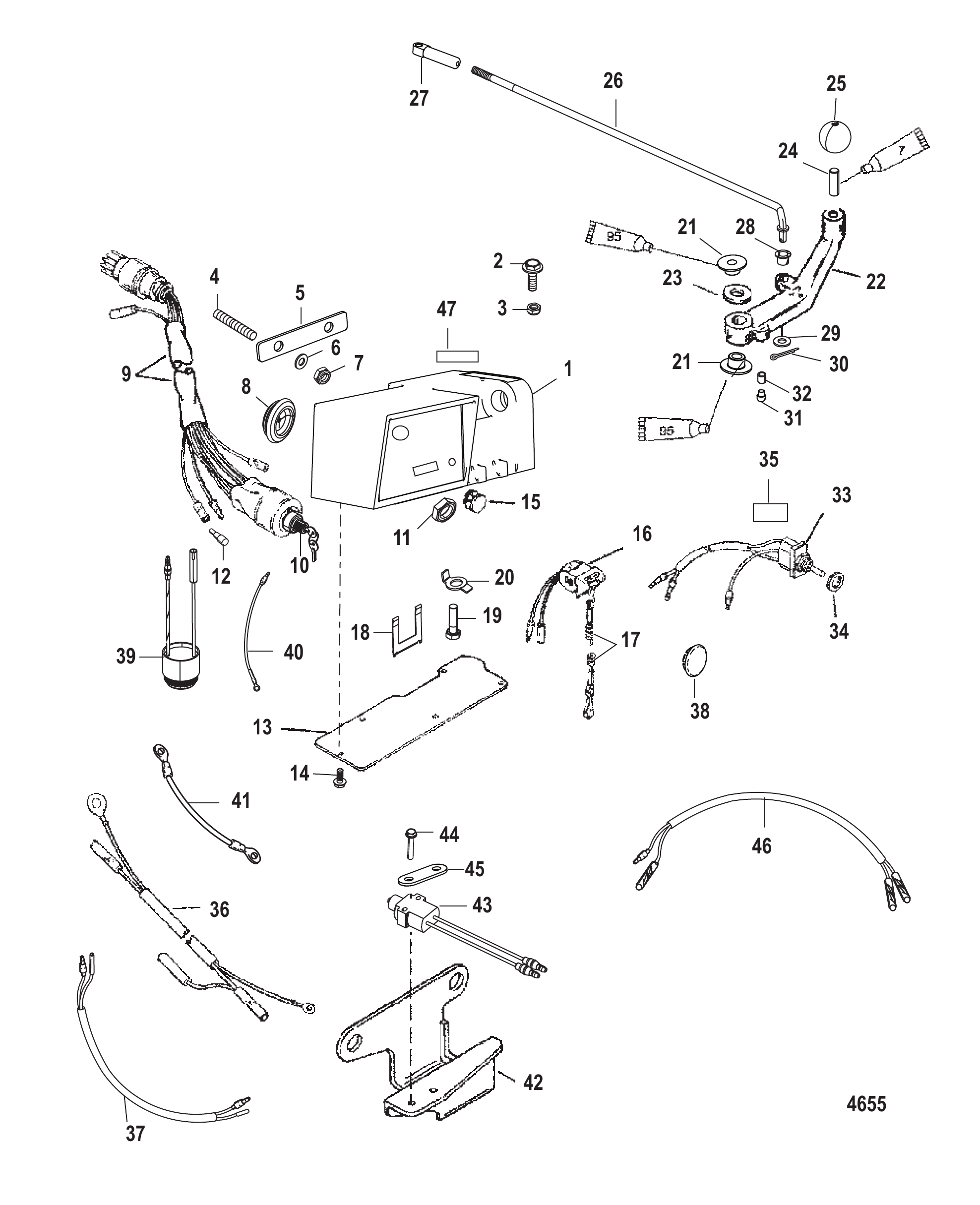 转向手柄组件 Steering Handle Components
