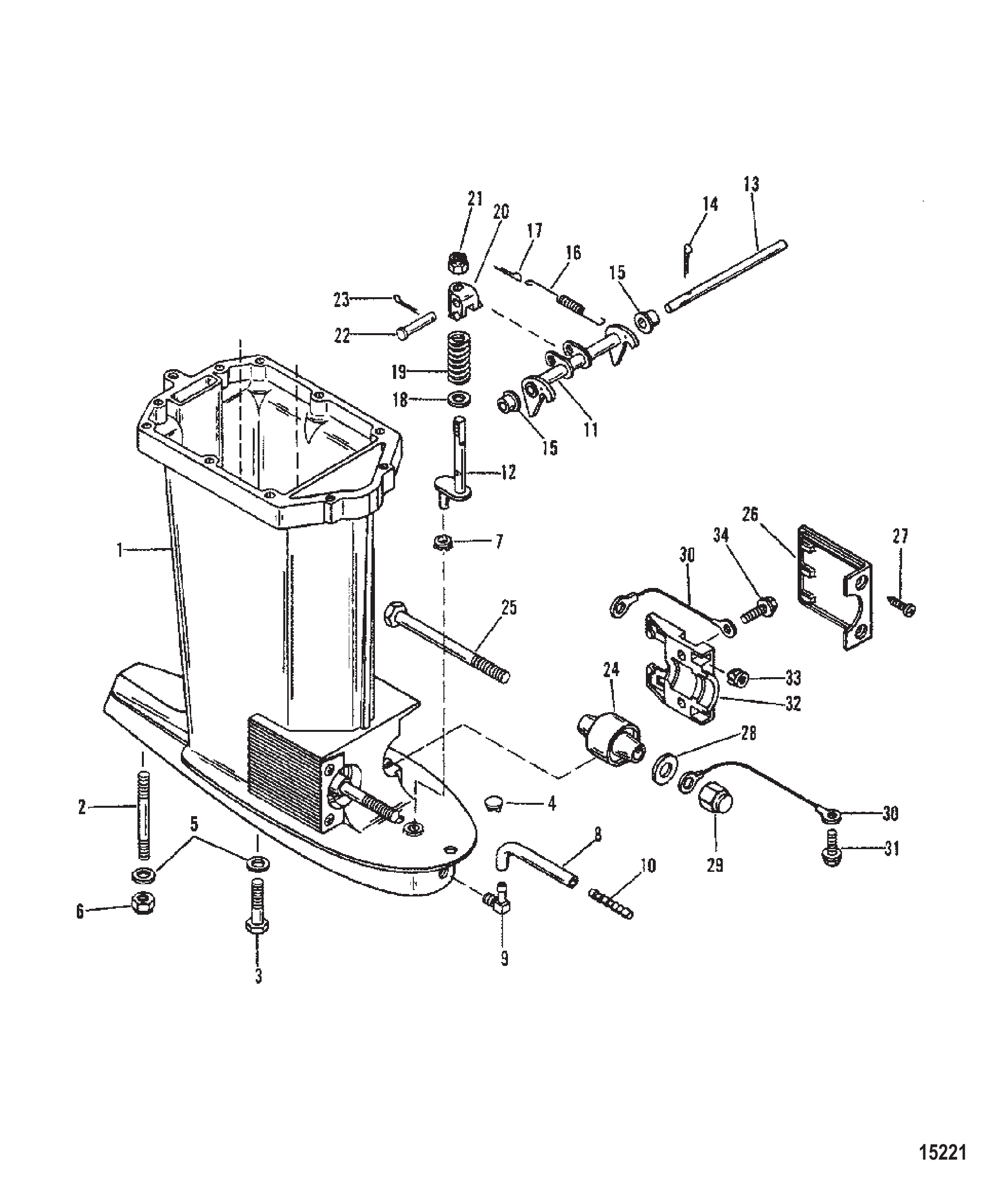 驱动轴壳体 Drive Shaft Housing