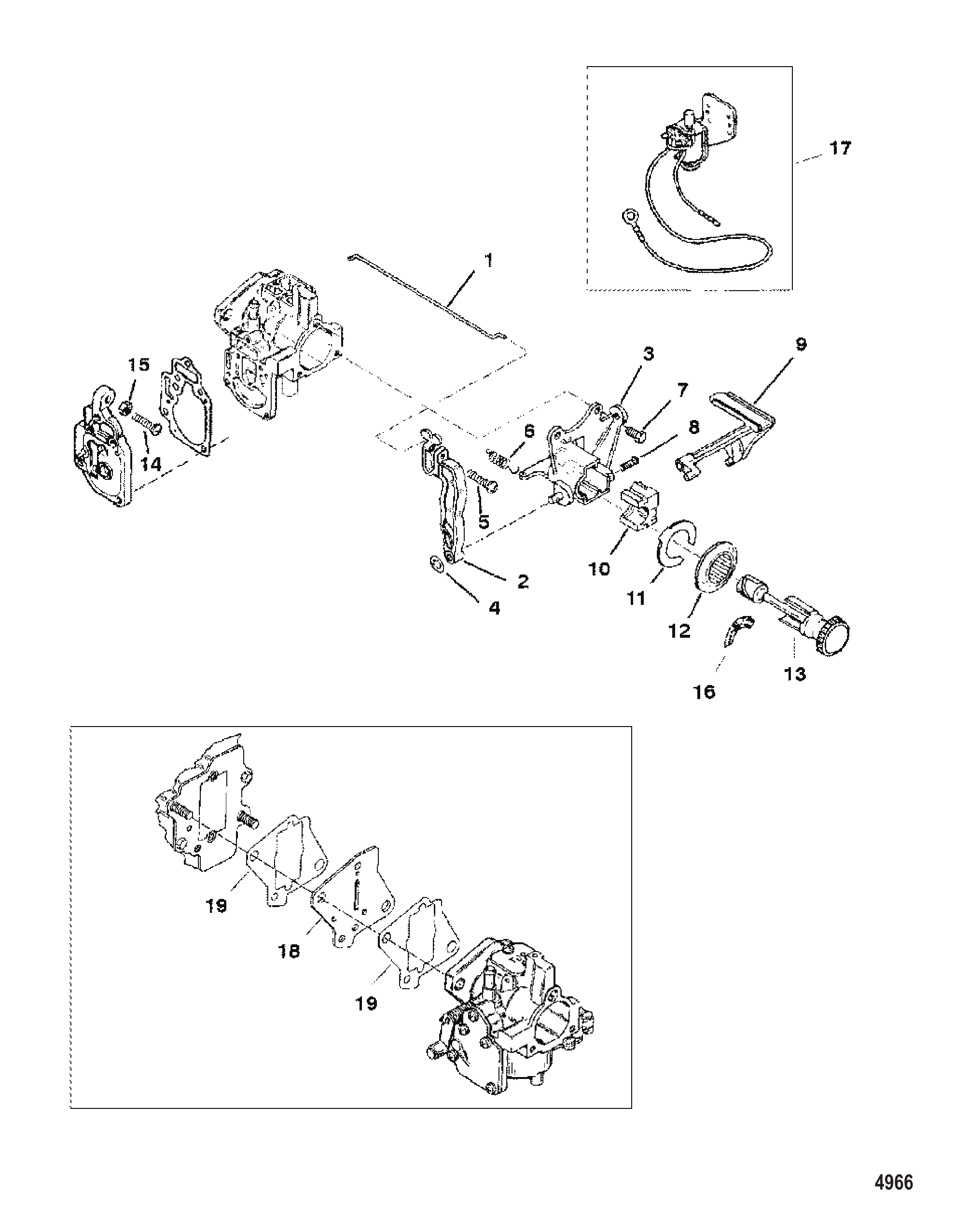 化油器连杆 CARBURETOR LINKAGE