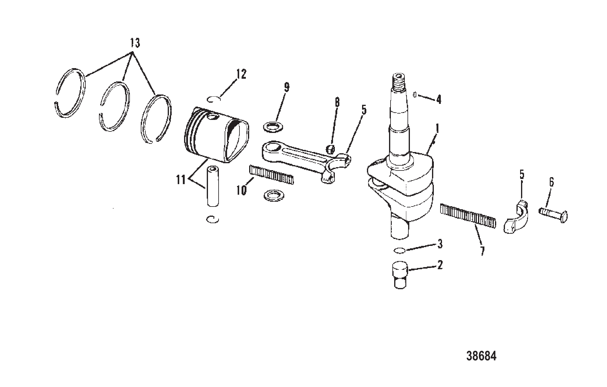 曲轴、活塞与连杆 CRANKSHAFT, PISTON AND CONNECTING ROD