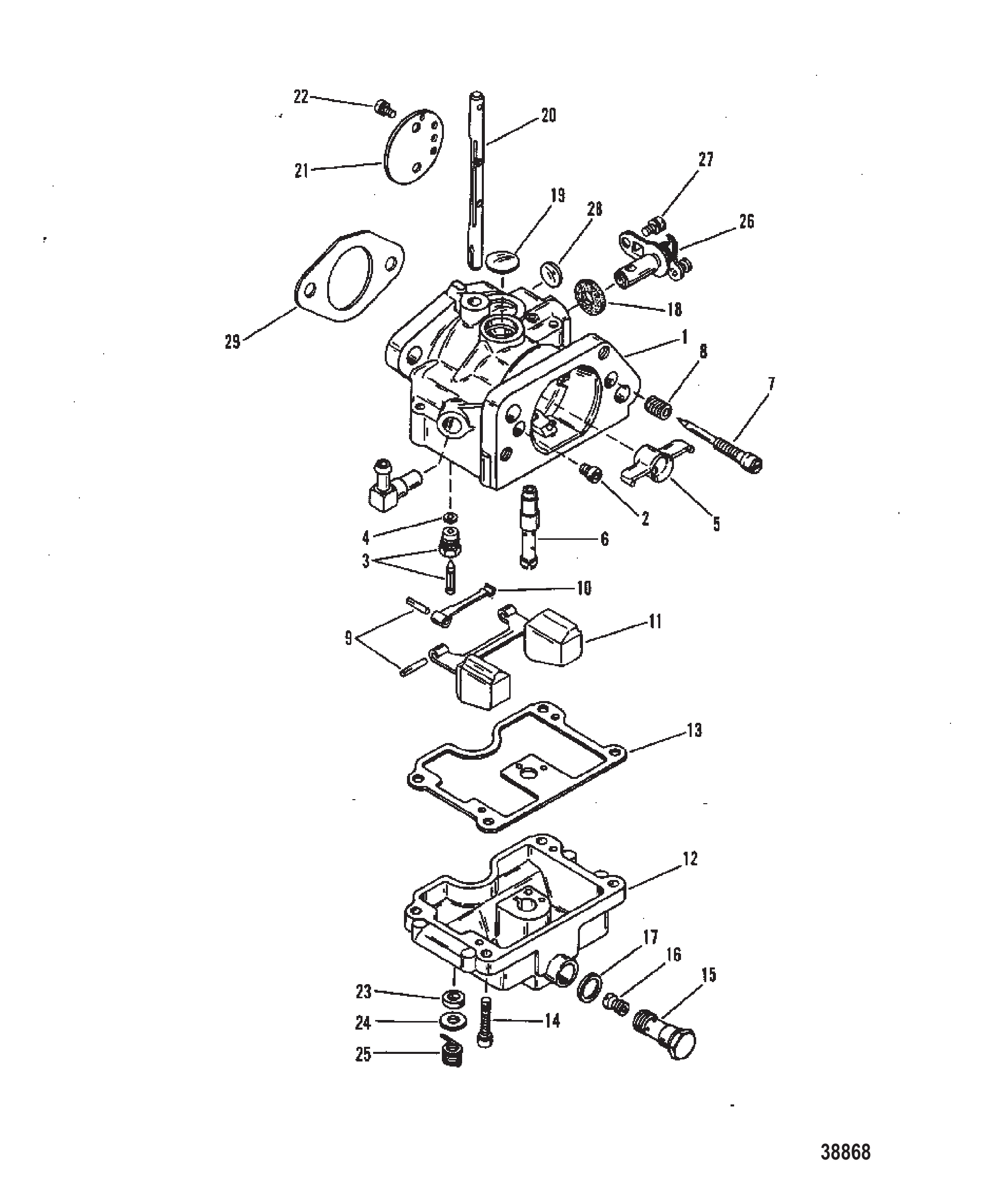 化油器总成 CARBURETOR ASSEMBLY