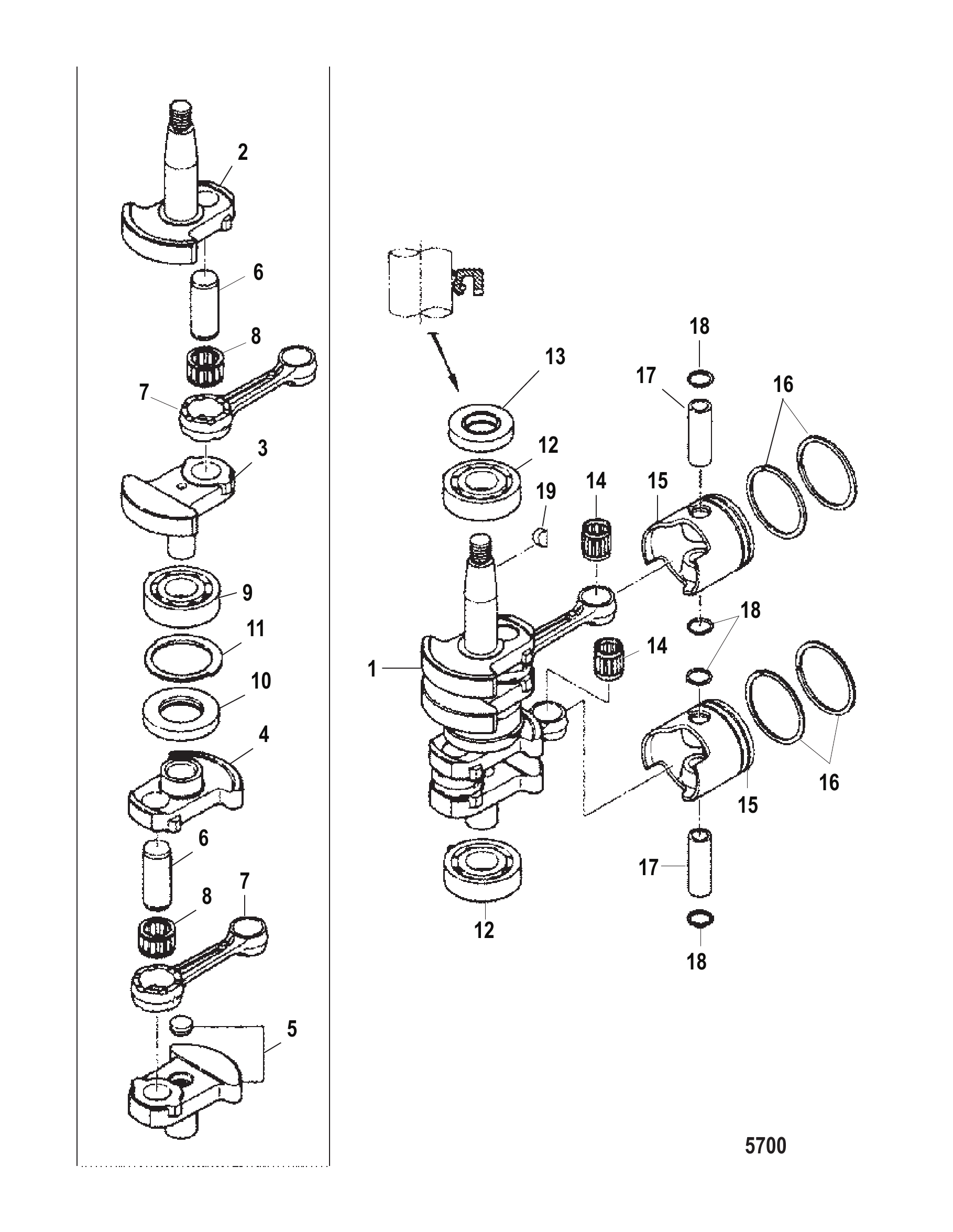 曲轴、活塞及连杆 Crankshaft, Pistons and Connecting Rods
