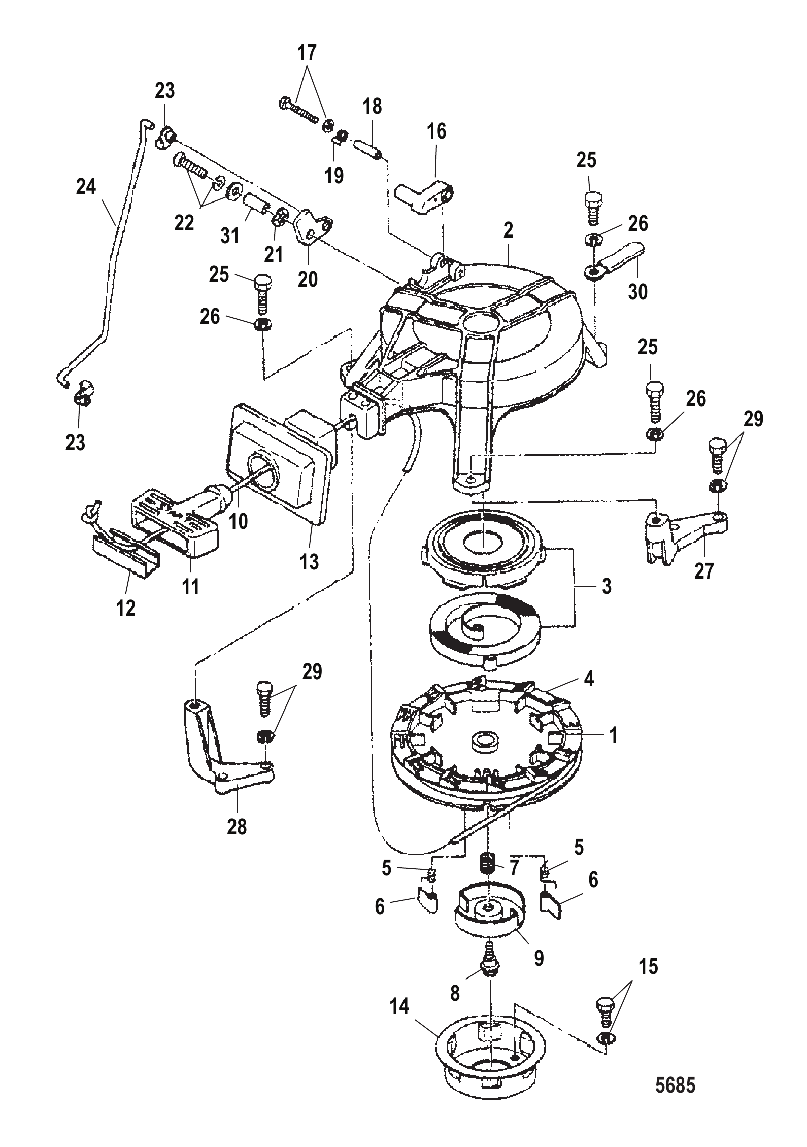 反冲启动器 Recoil Starter