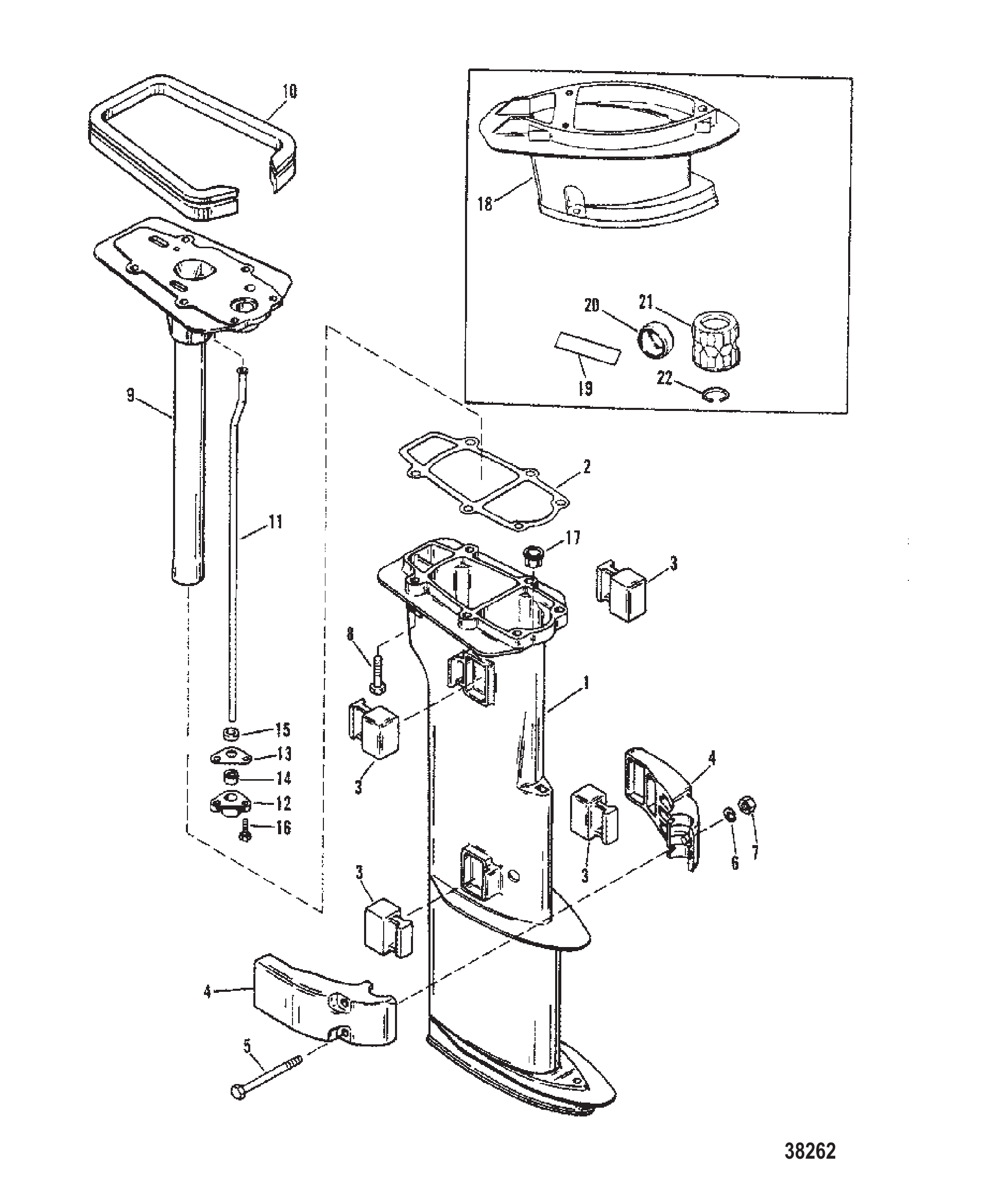驱动轴壳体 Driveshaft Housing