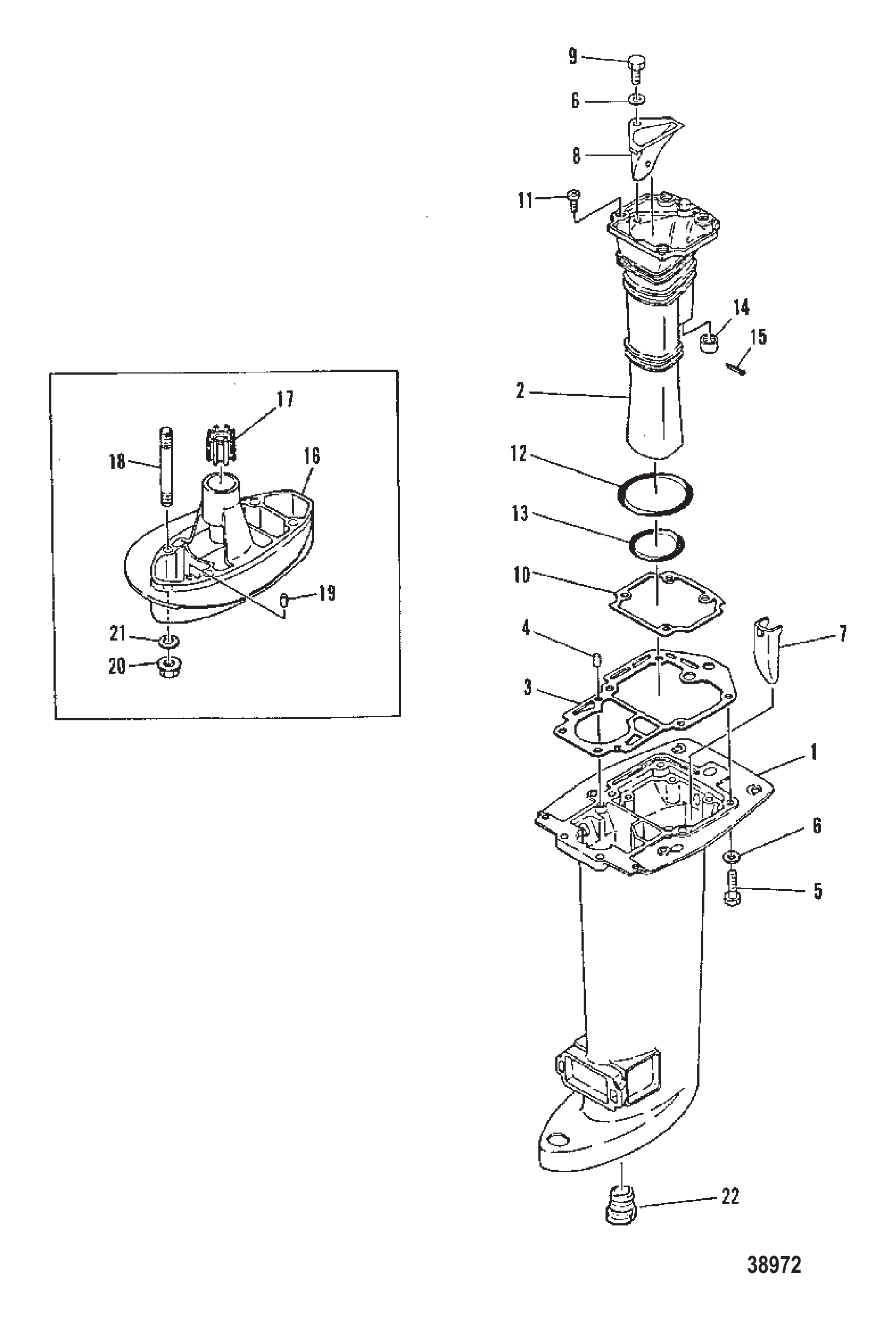 驱动轴壳体 Driveshaft Housing