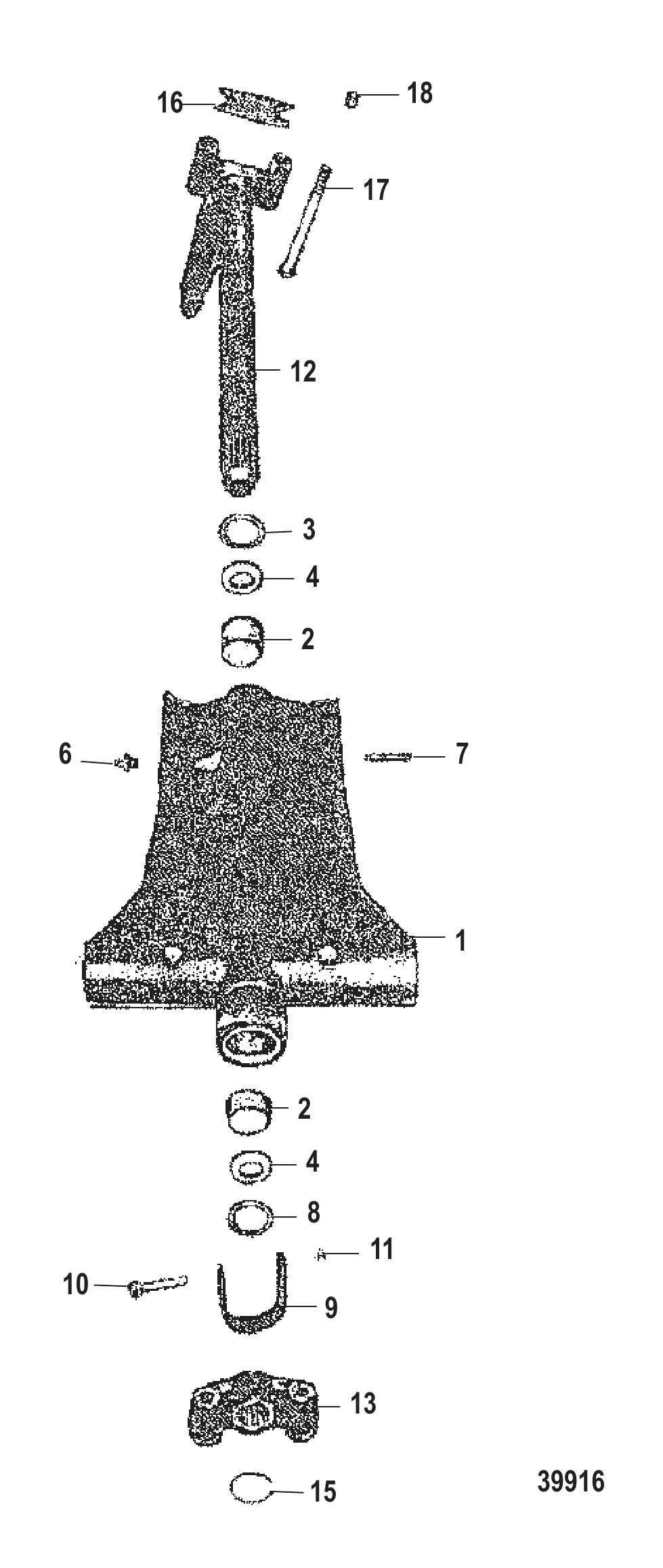 旋转支架总成 SWIVEL BRACKET ASSEMBLY