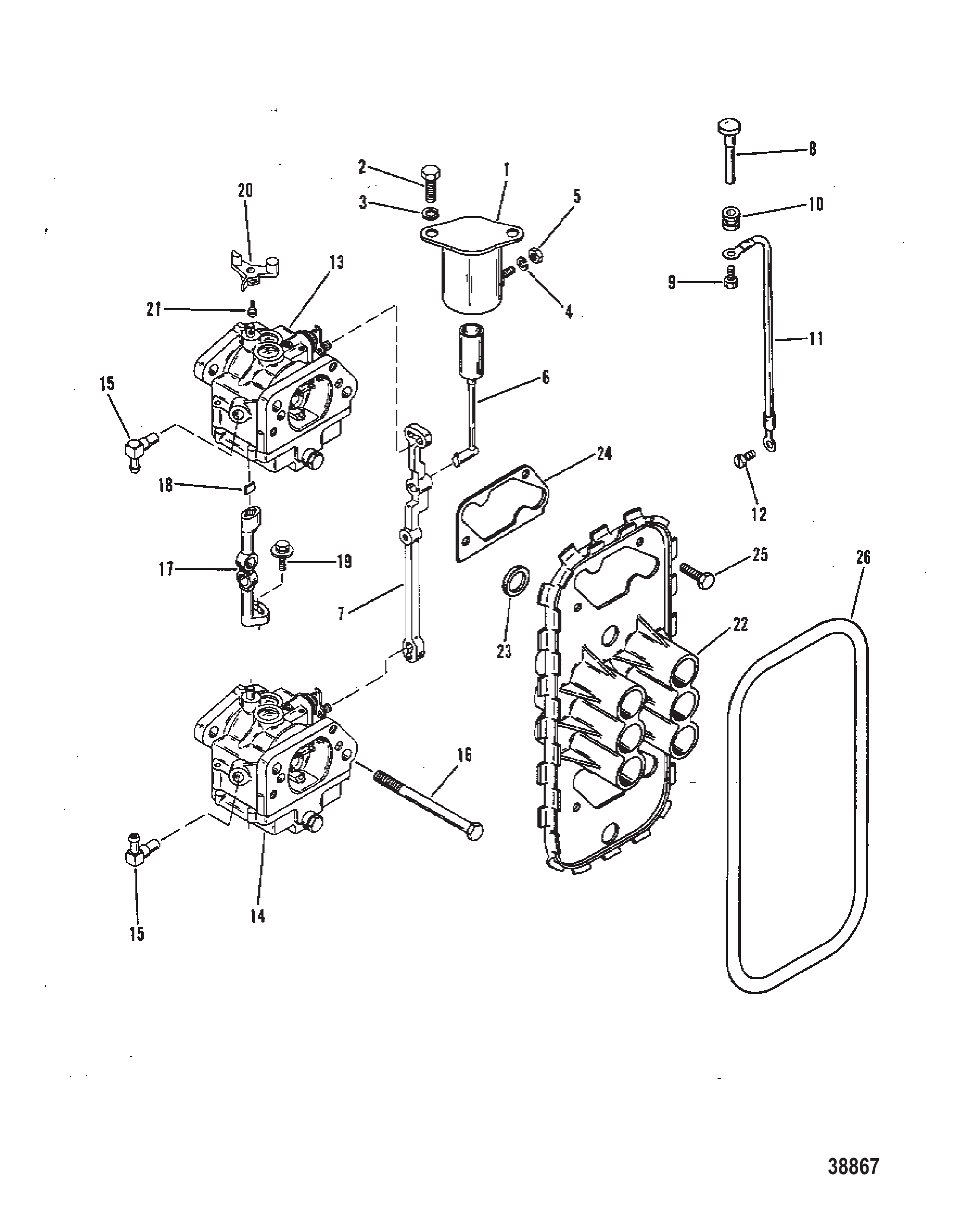 化油器连杆 CARBURETOR LINKAGE