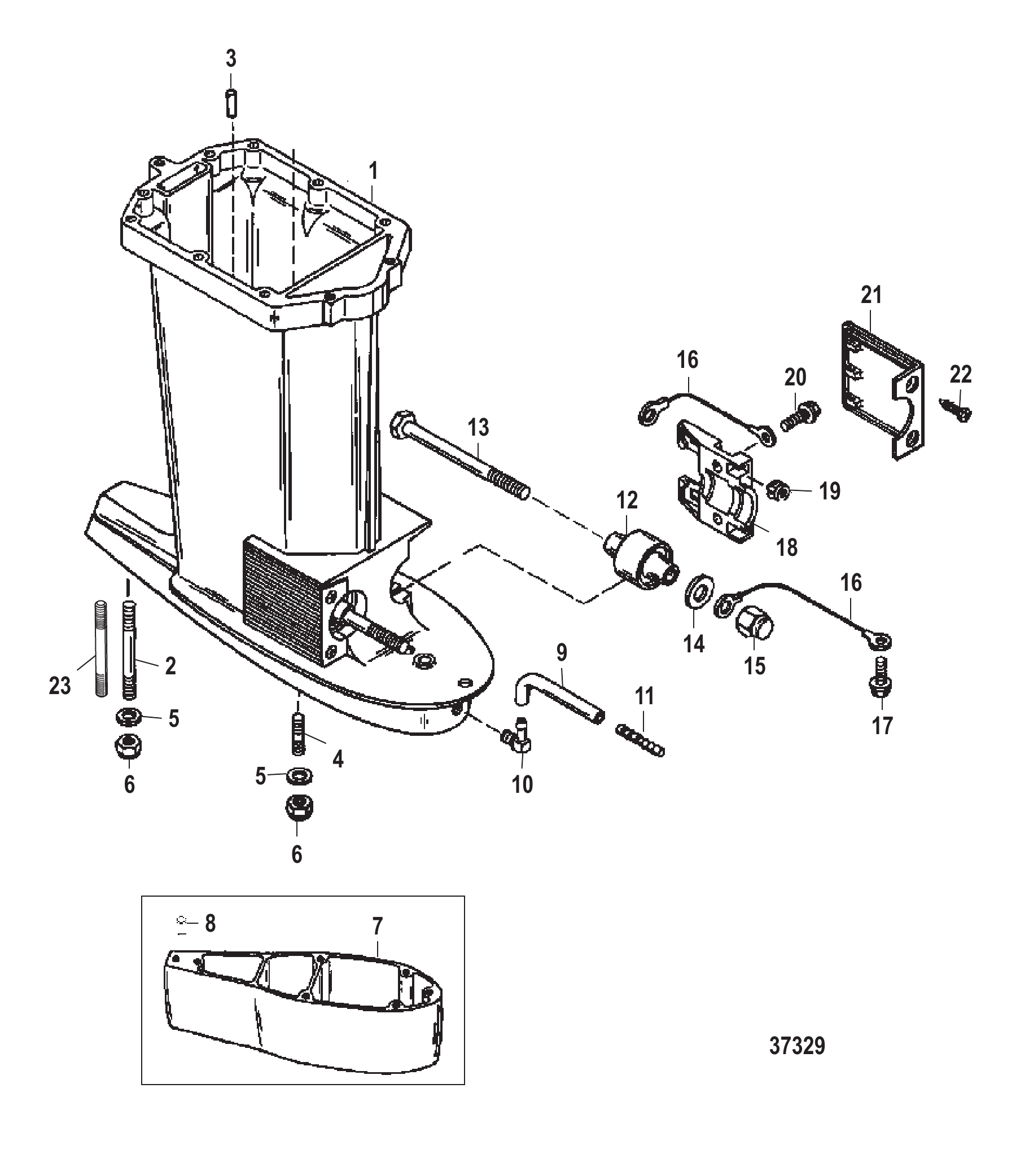 驱动轴壳体 Driveshaft Housing