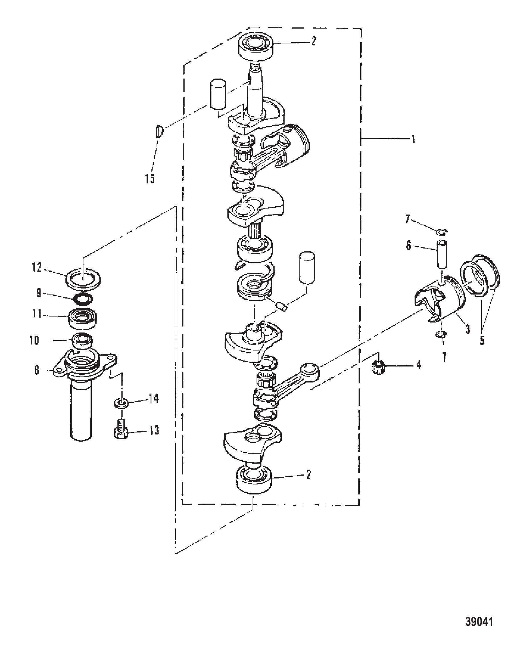 曲轴与活塞 CRANKSHAFT AND PISTON