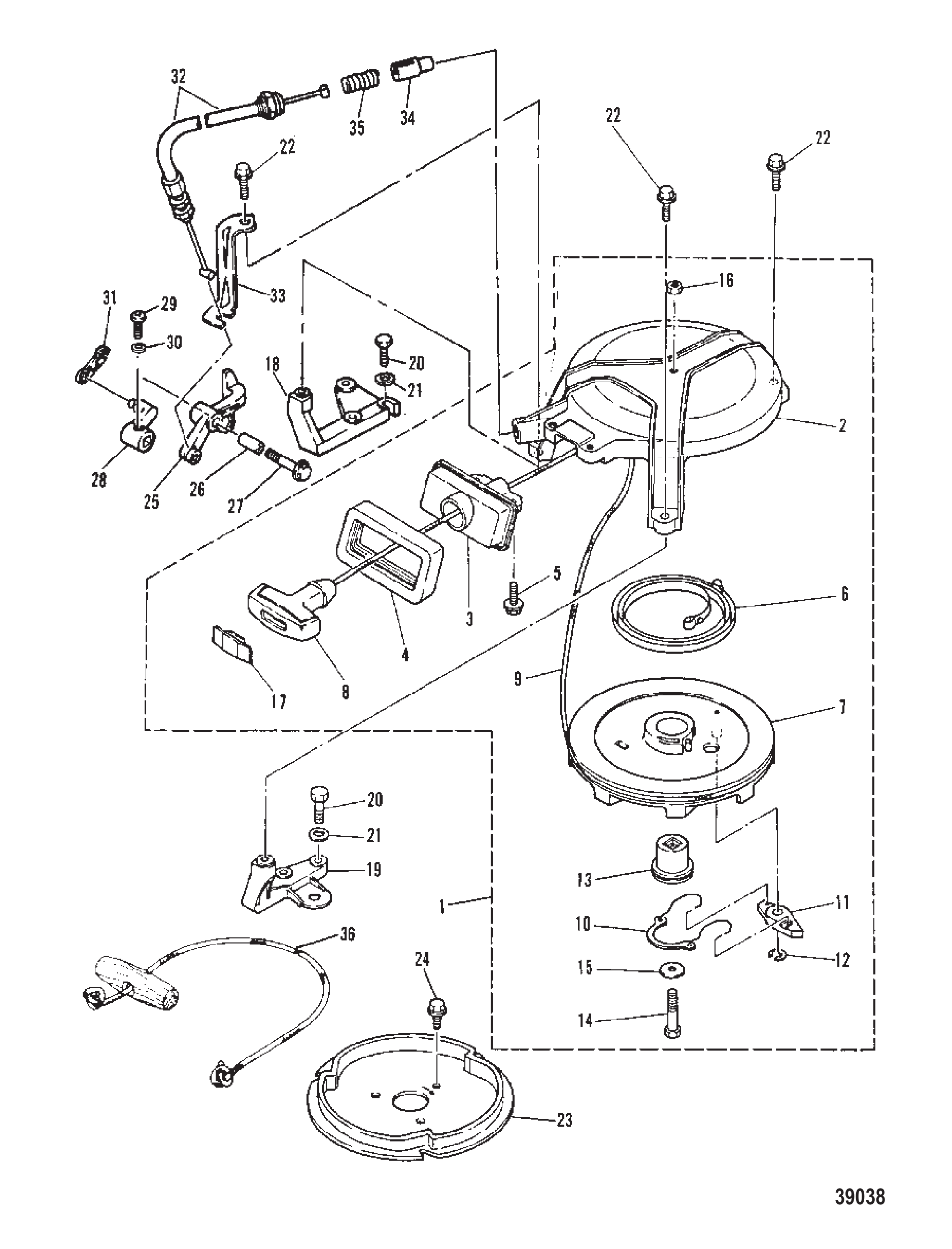 反冲启动器 RECOIL STARTER