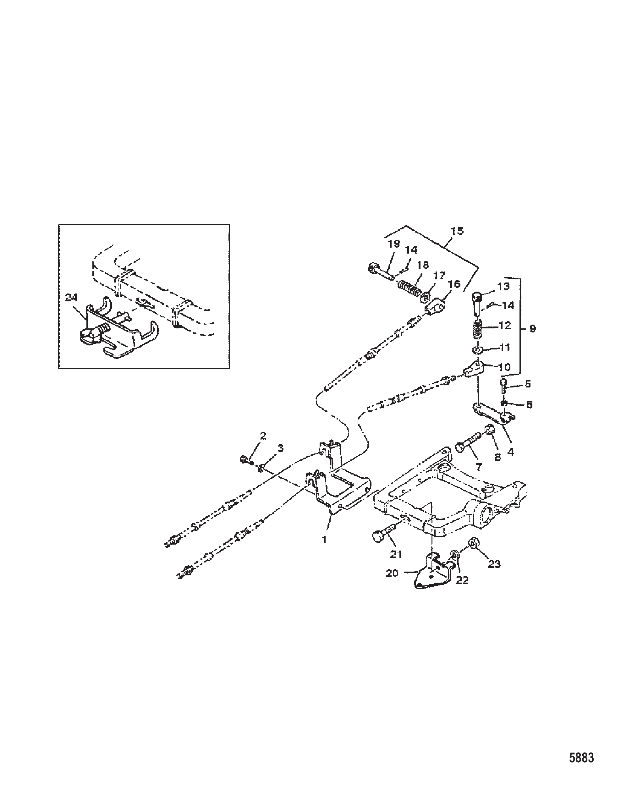遥控安装套件(可选) REMOTE CONTROL ATTACHING KIT OPTIONAL