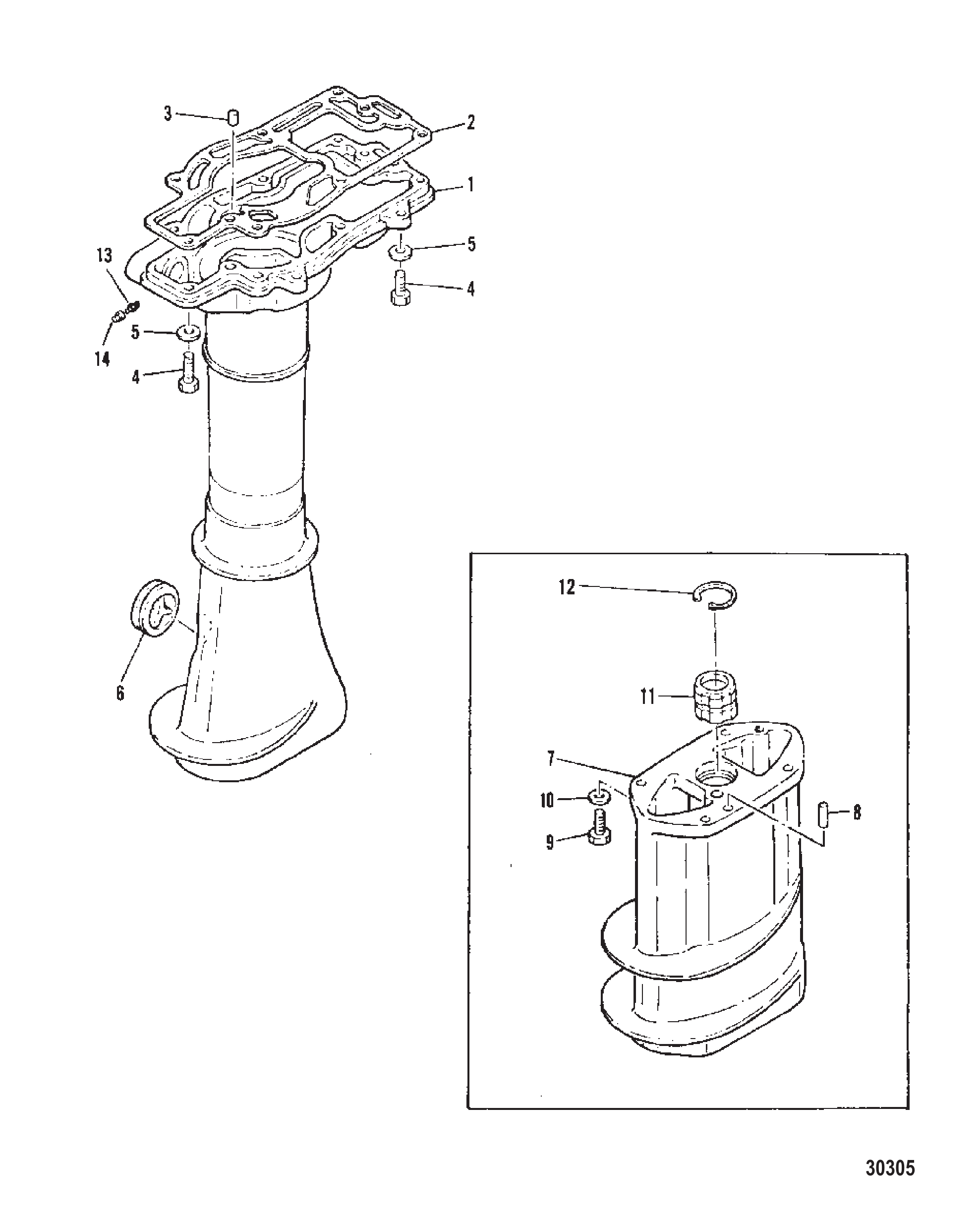 驱动轴壳体 DRIVESHAFT HOUSING