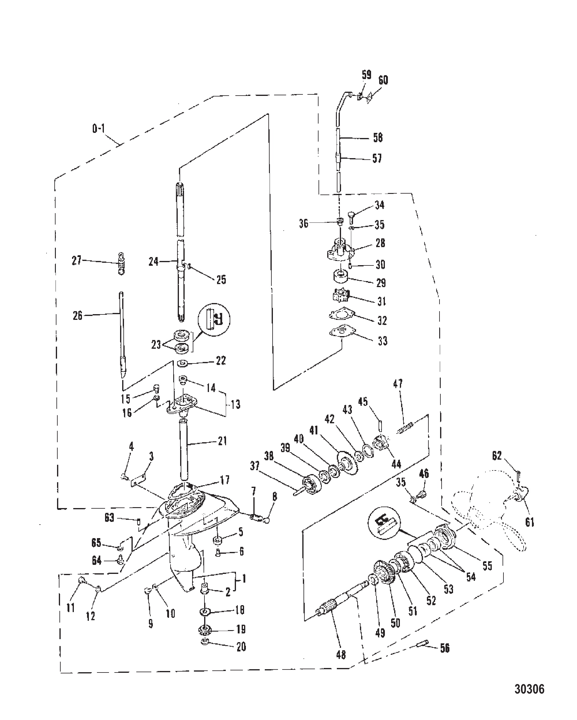 齿轮箱总成 GEARHOUSING ASSEMBLY