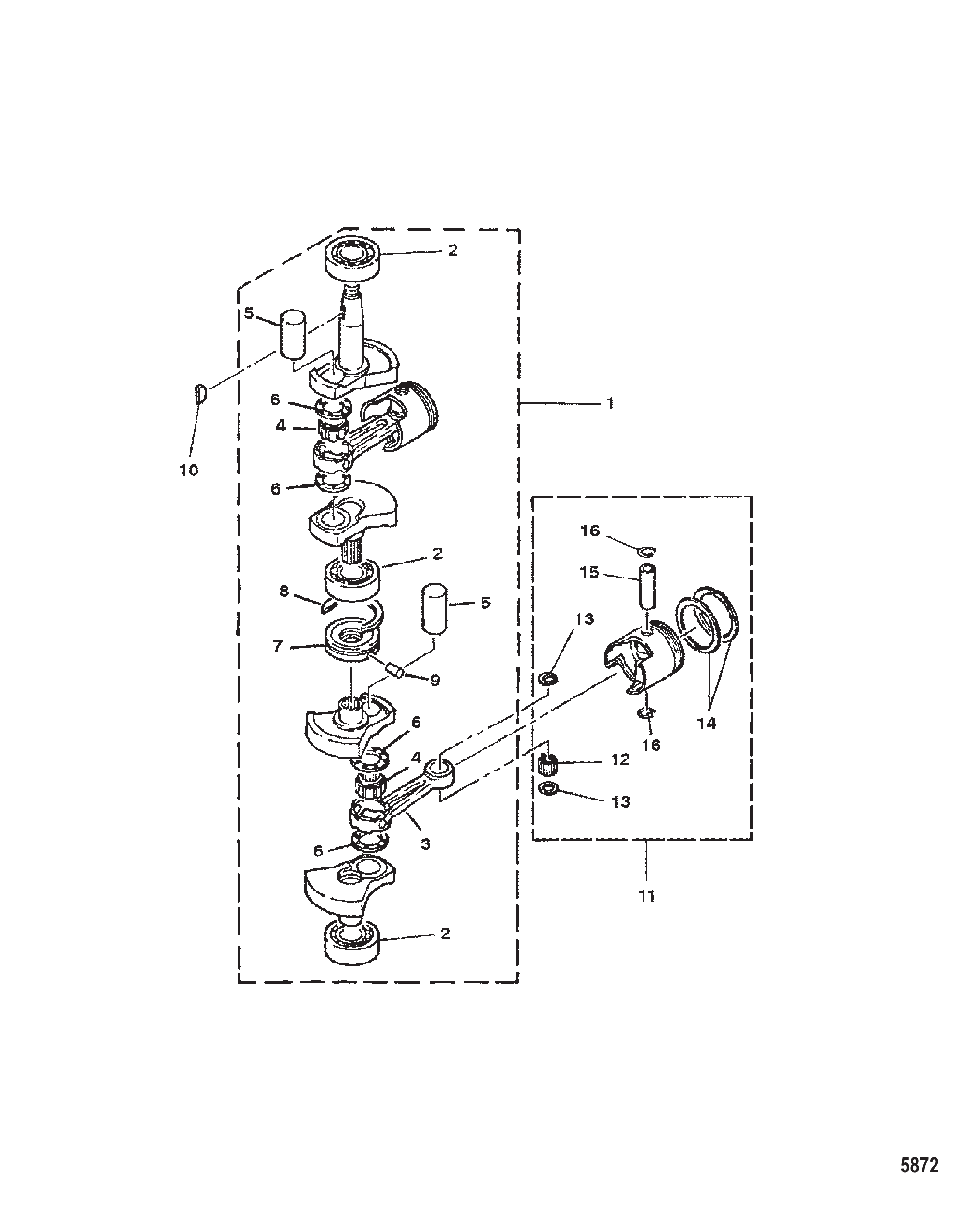 曲轴与活塞 CRANKSHAFT AND PISTON