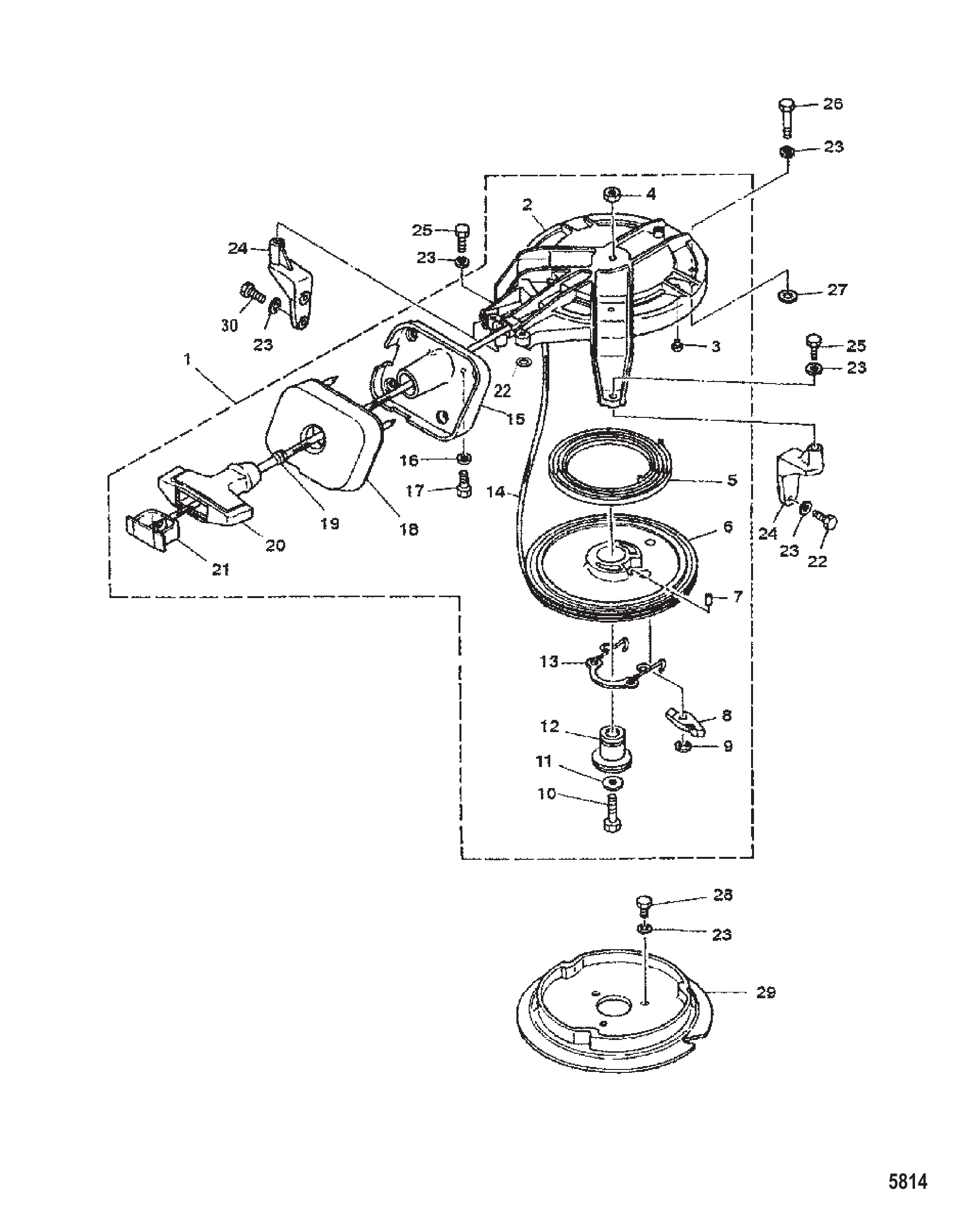 反冲启动器 RECOIL STARTER