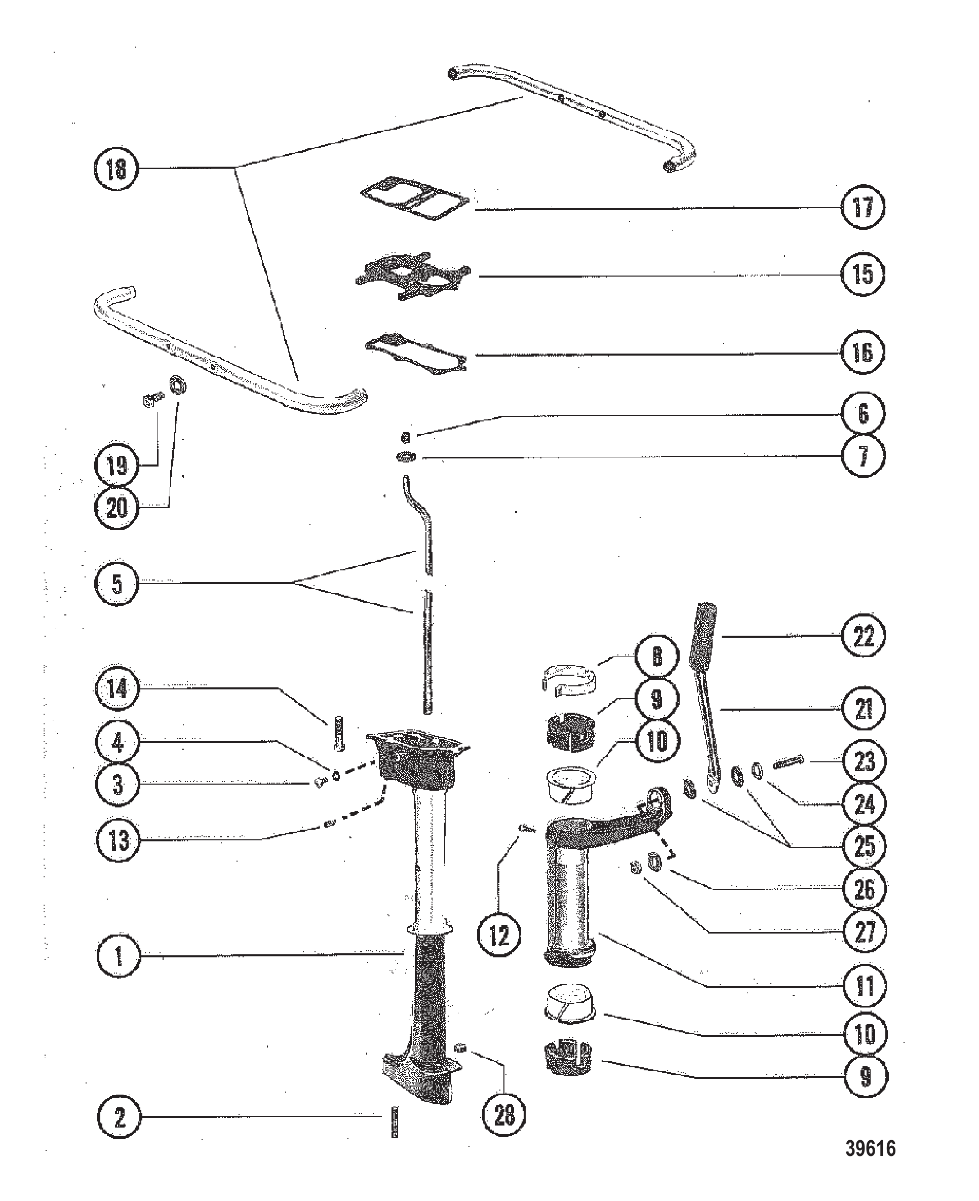 驱动轴外壳总成 DRIVESHAFT HOUSING ASSEMBLY