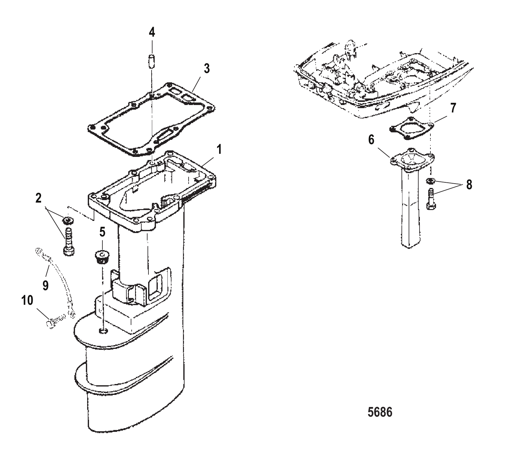 驱动轴壳体 Driveshaft Housing