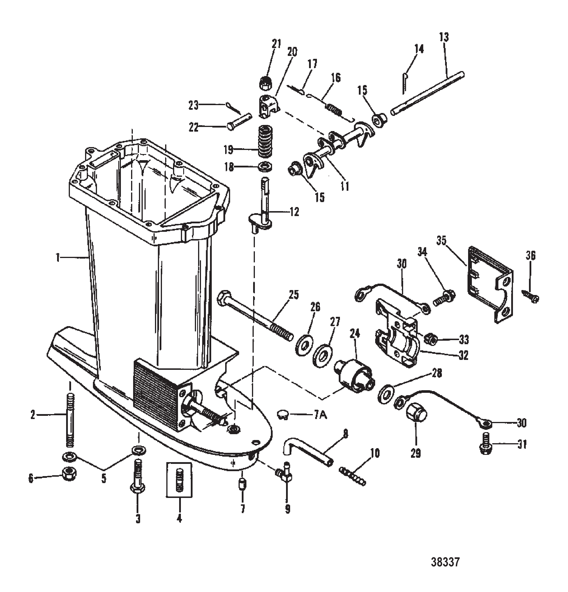 驱动轴壳体 DRIVESHAFT HOUSING