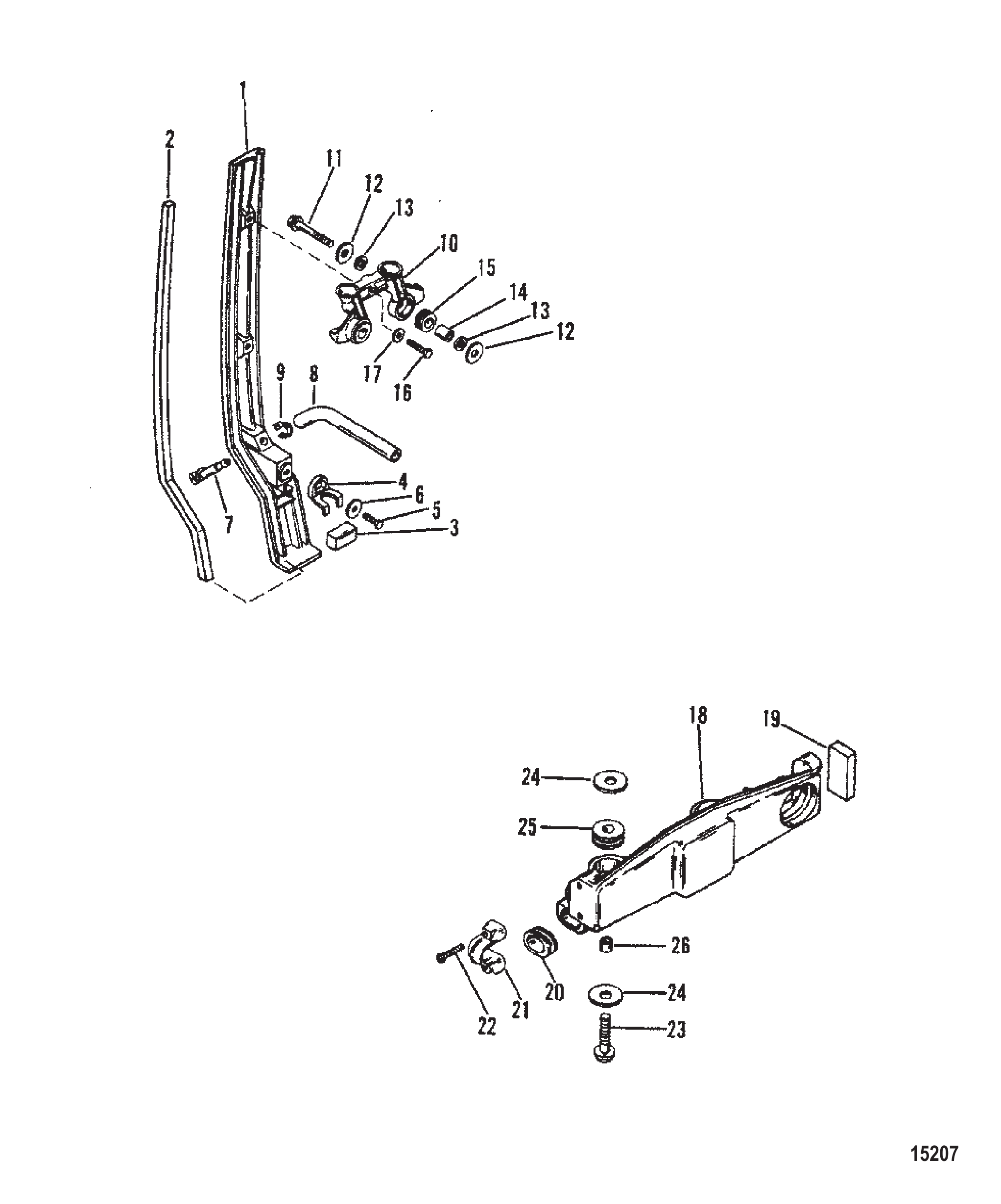 罩壳安装支架 COWL MOUNTING BRACKETS