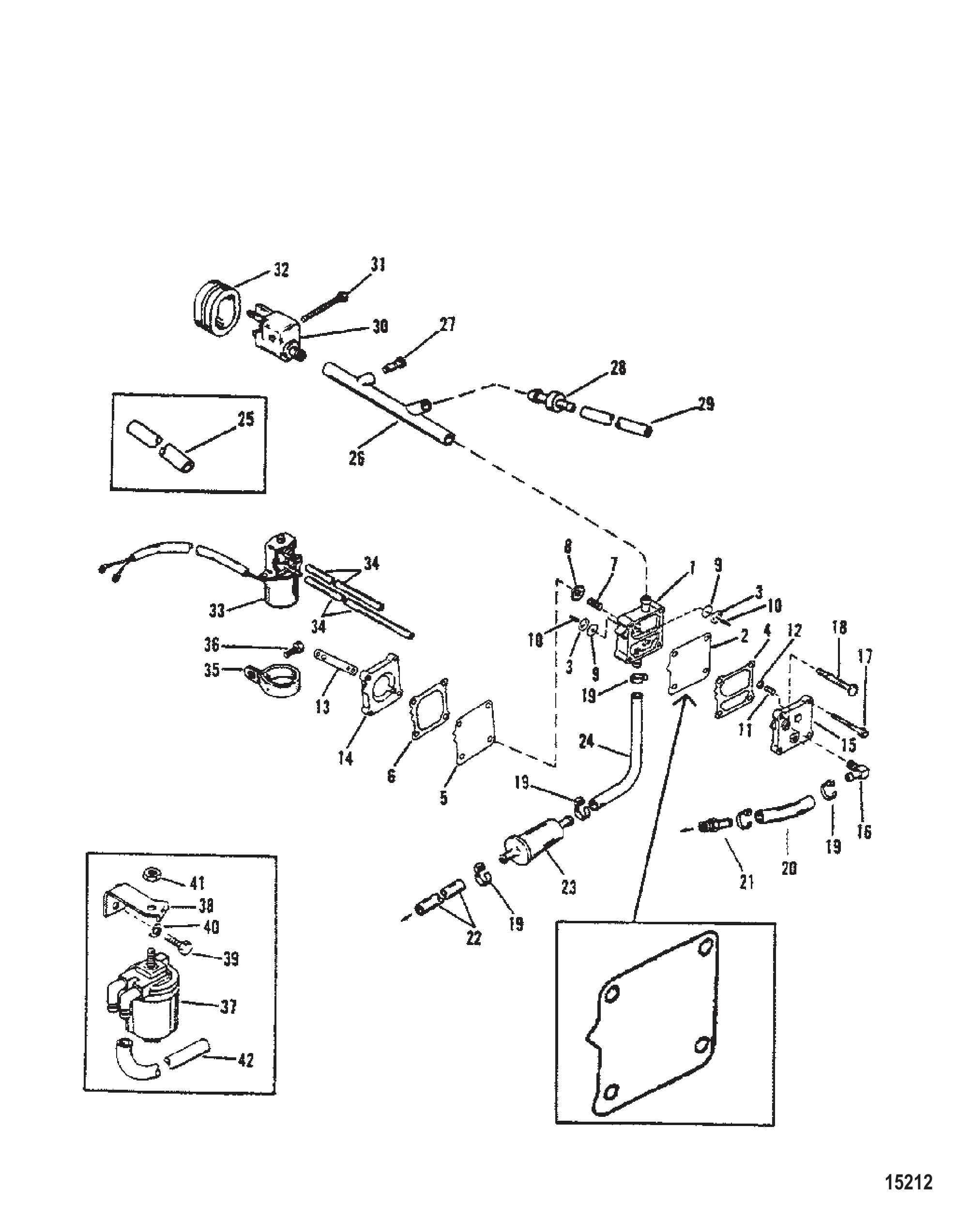 燃油泵(配合直列式止回阀使用) Fuel Pump (Use With Inline Check Valve)