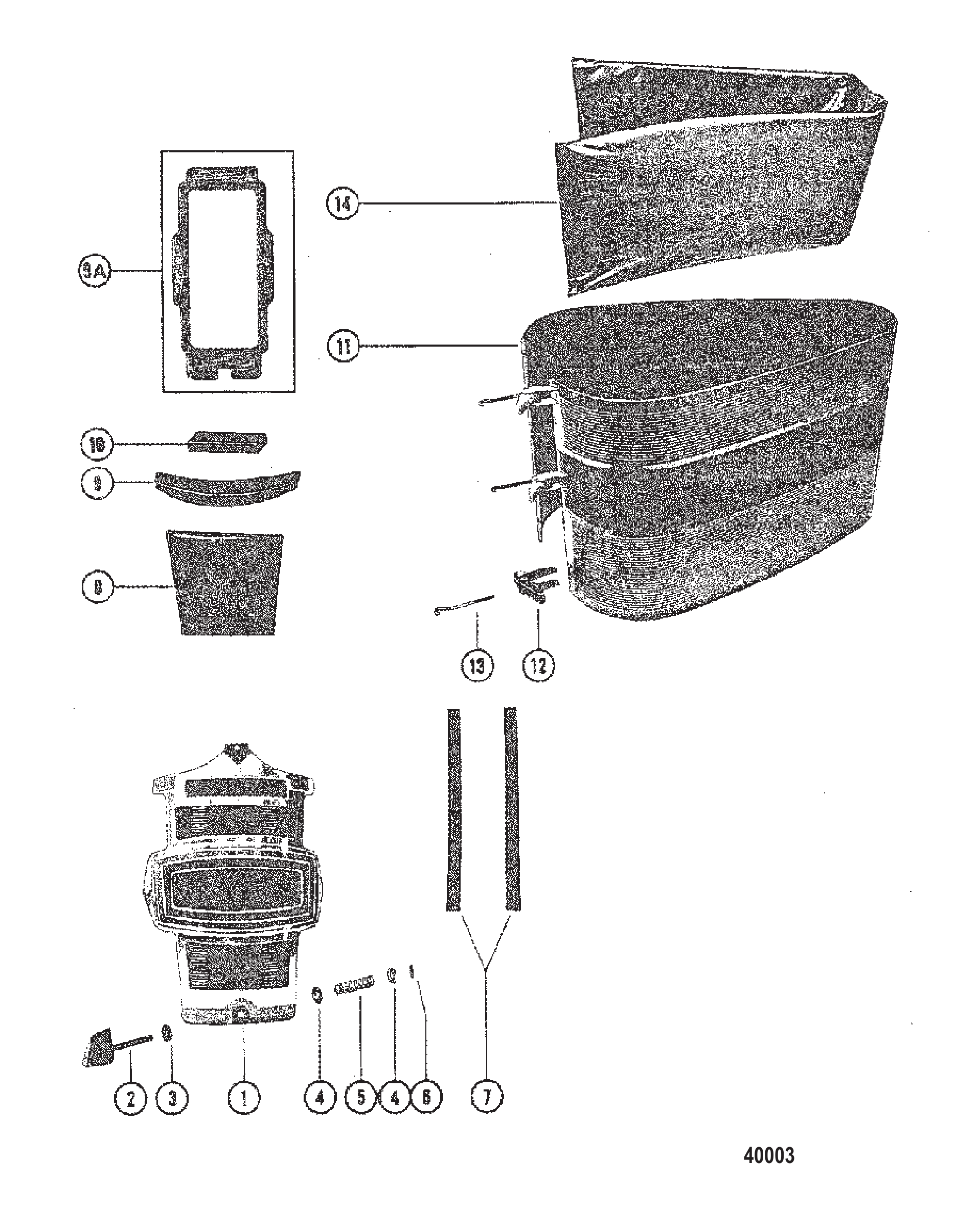外罩与前盖 COWLING AND FRONT COVER