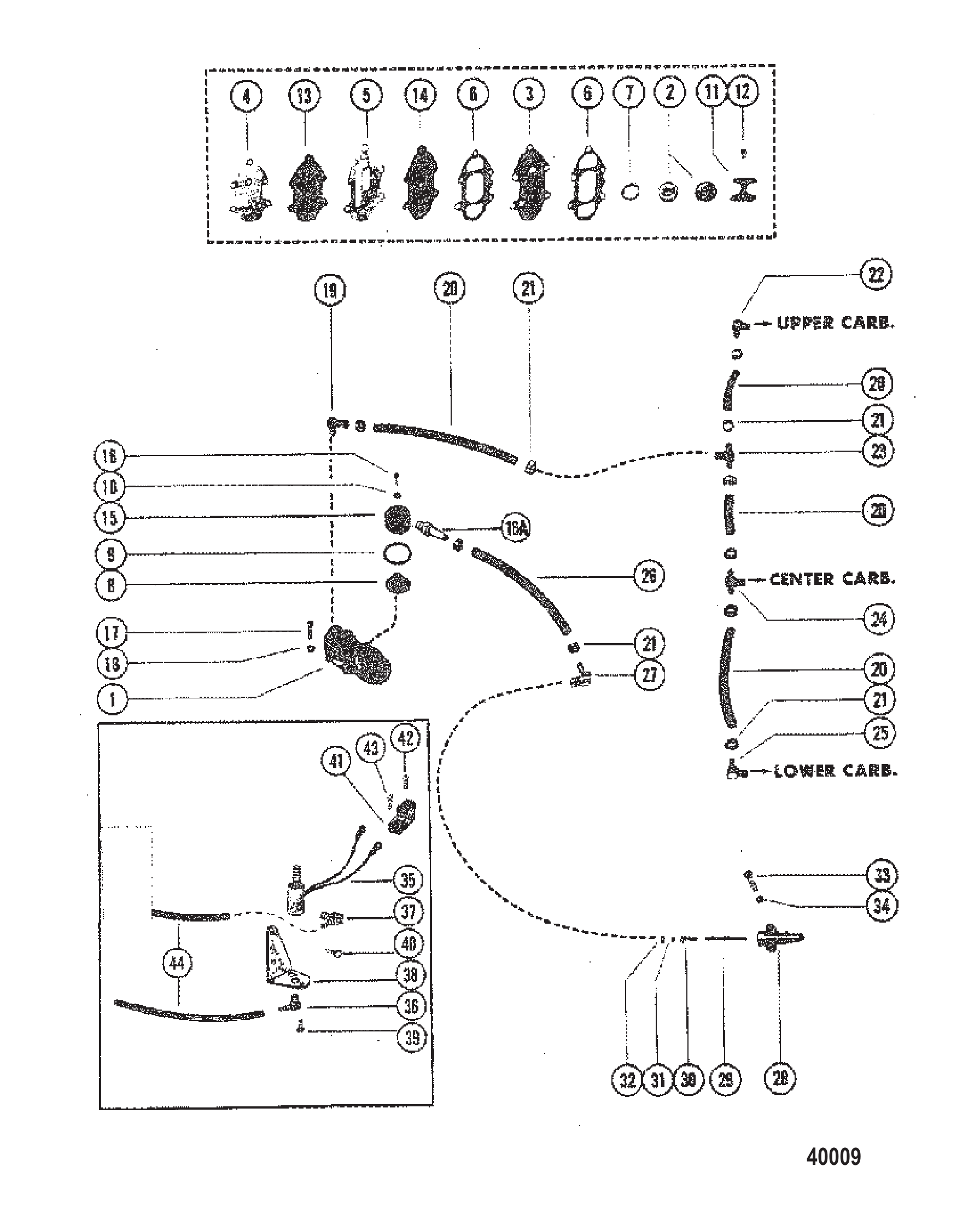 燃油泵及油管总成 FUEL PUMP AND FUEL LINE ASSEMBLY