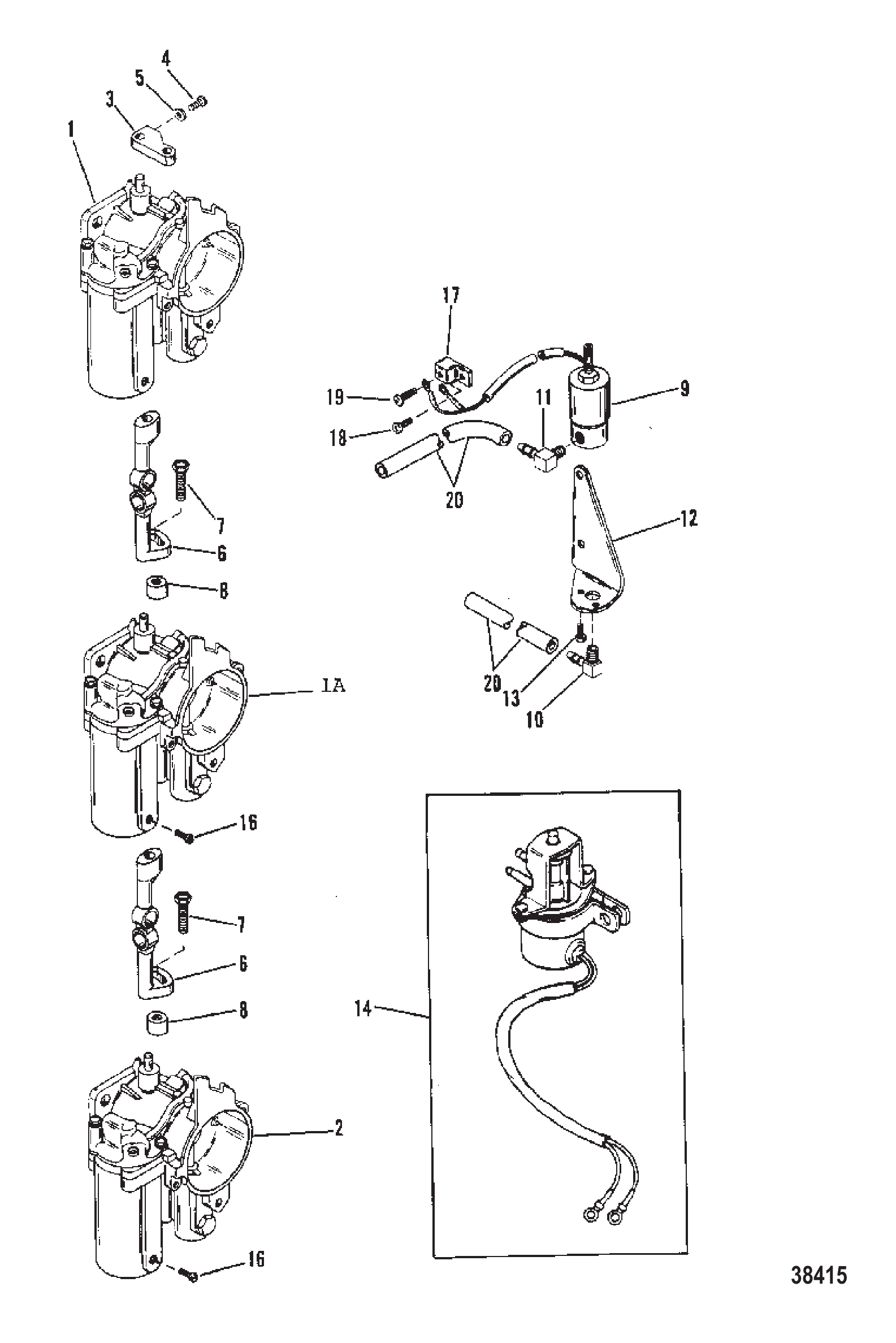 化油器及加浓阀 CARBURETOR AND ENRICHNER VALVE