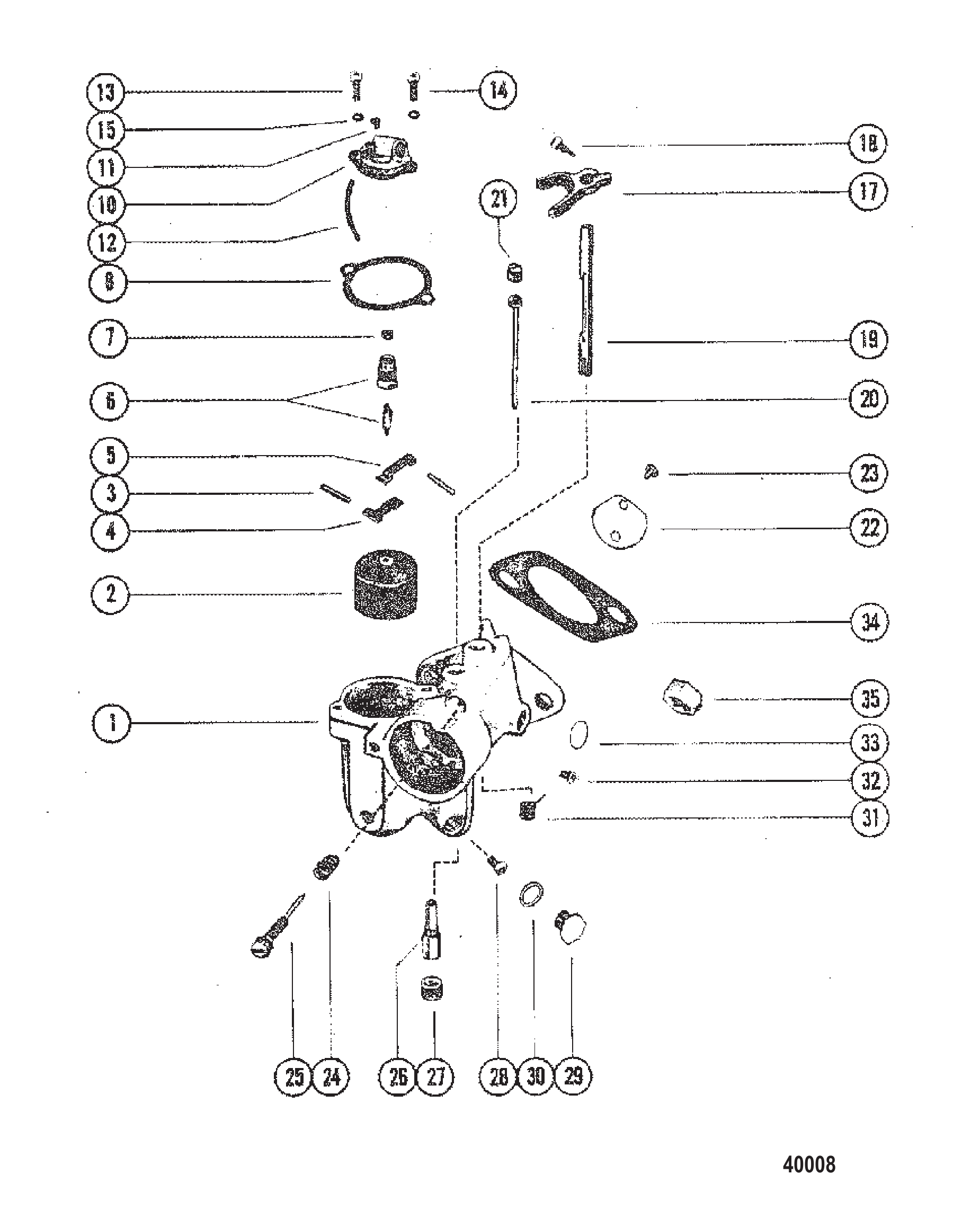 化油器总成 CARBURETOR ASSEMBLY