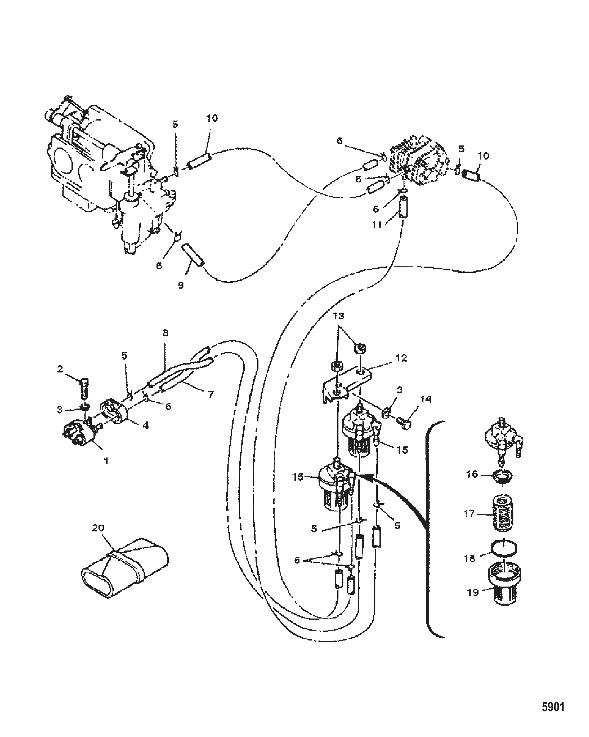 燃油管及过滤器 Fuel Lines and Filter