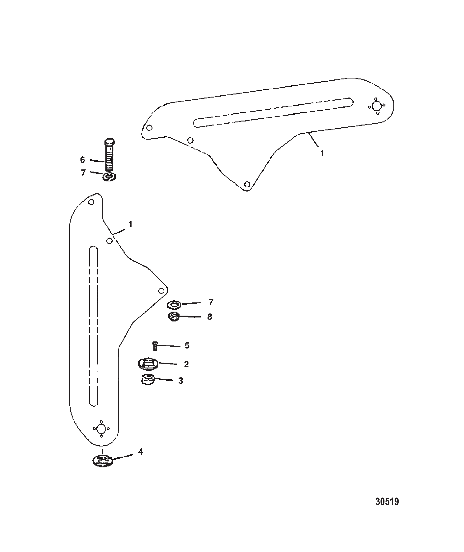 转向板 STEERING PLATE