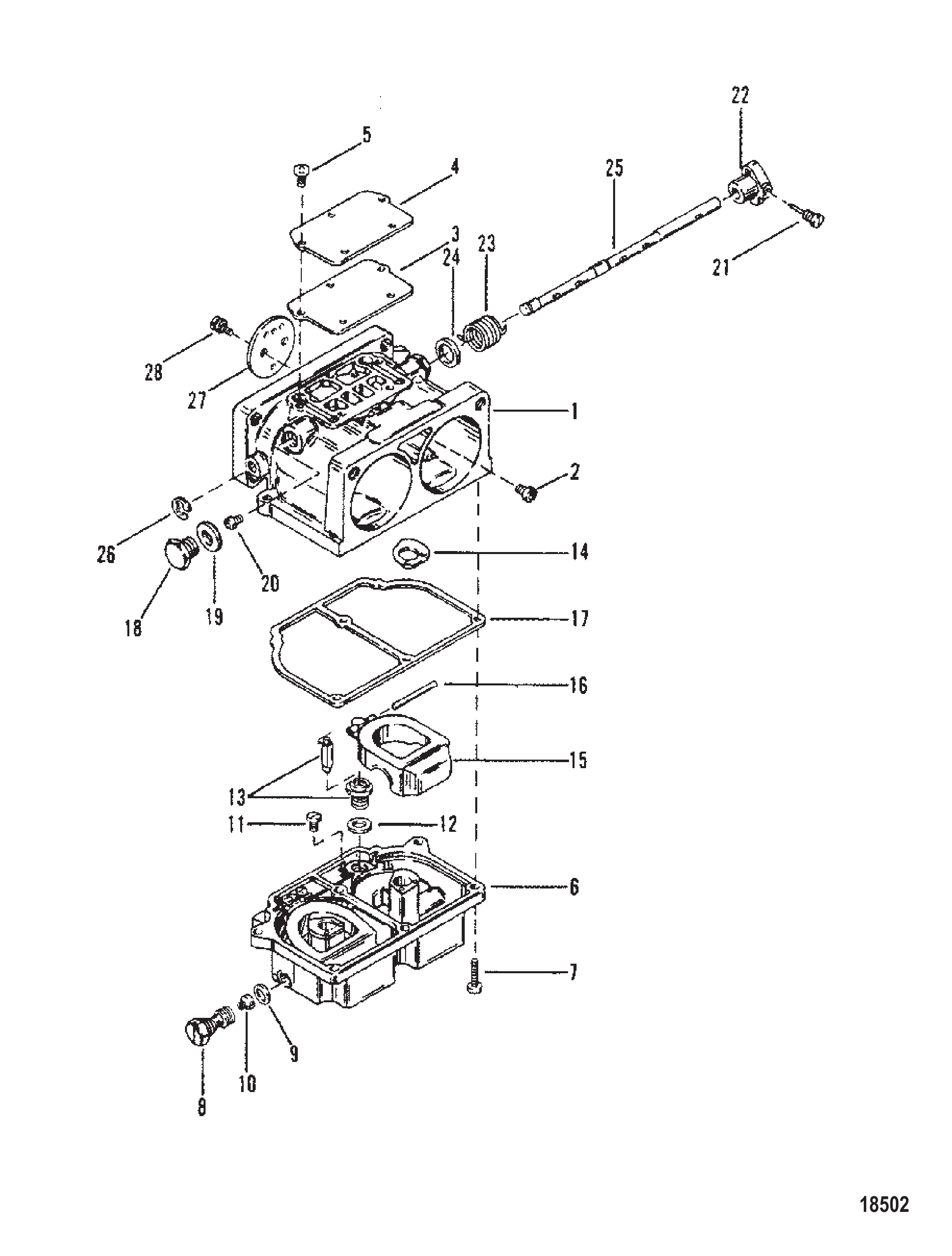 化油器总成 Carburetor Assembly