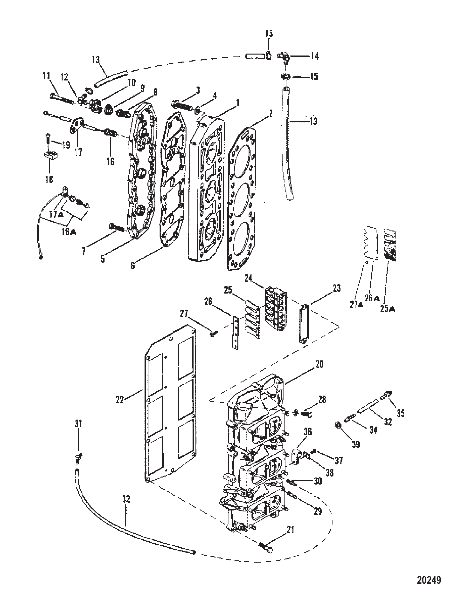 簧片阀组与气缸盖 Reed Block and Cylinder Head