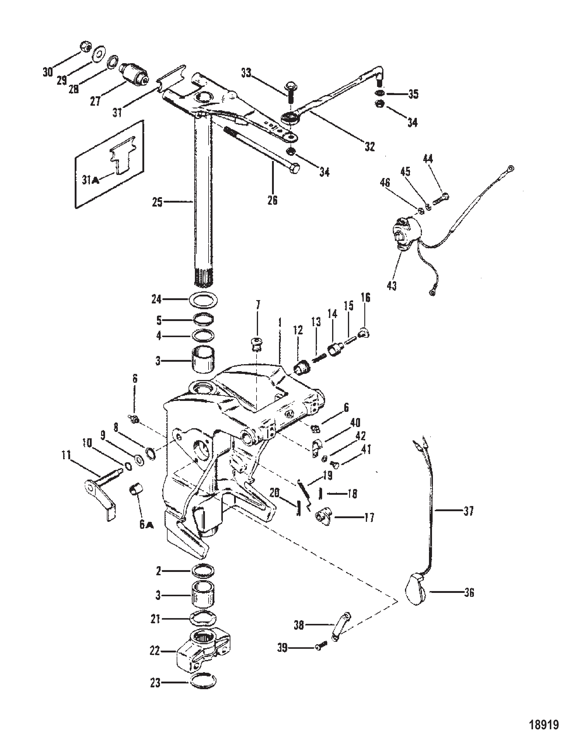 旋转支架与转向臂 Swivel Bracket and Steering Arm