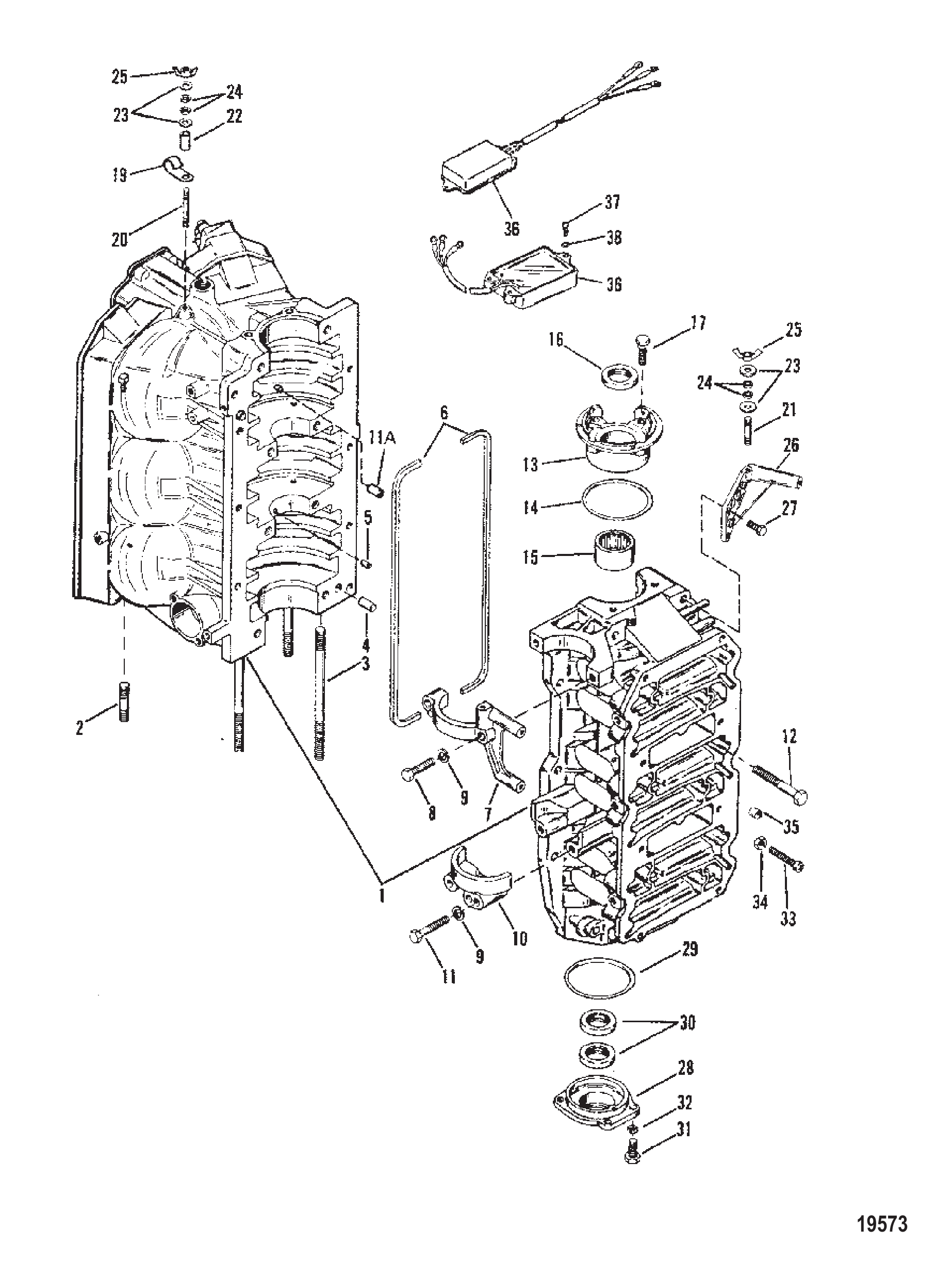 气缸体与端盖 Cylinder Block and End Caps