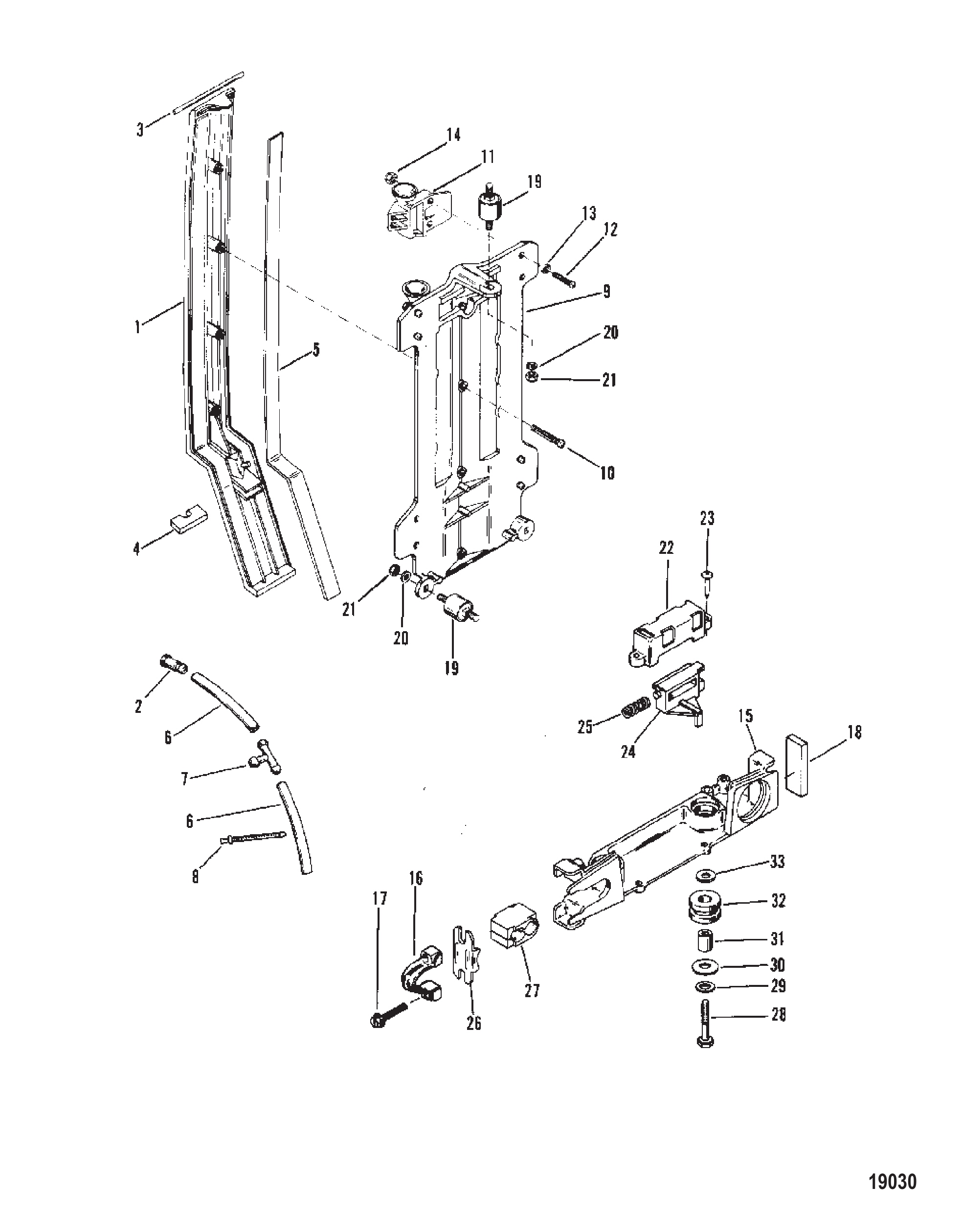 外罩安装支架 Cowl Mounting Brackets