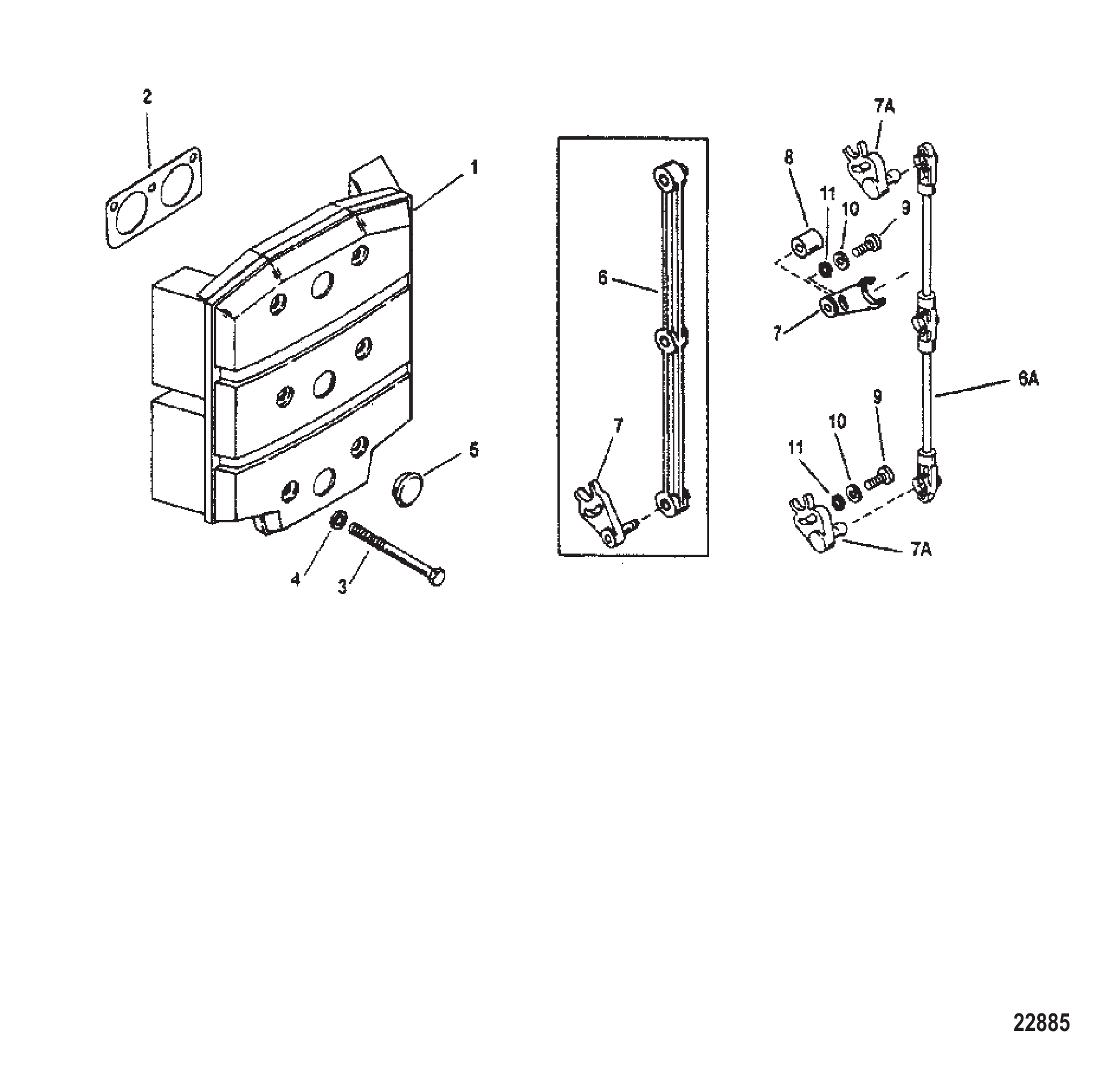 阻风板与油门杆 CHOKE PLATE AND THROTTLE LEVERS