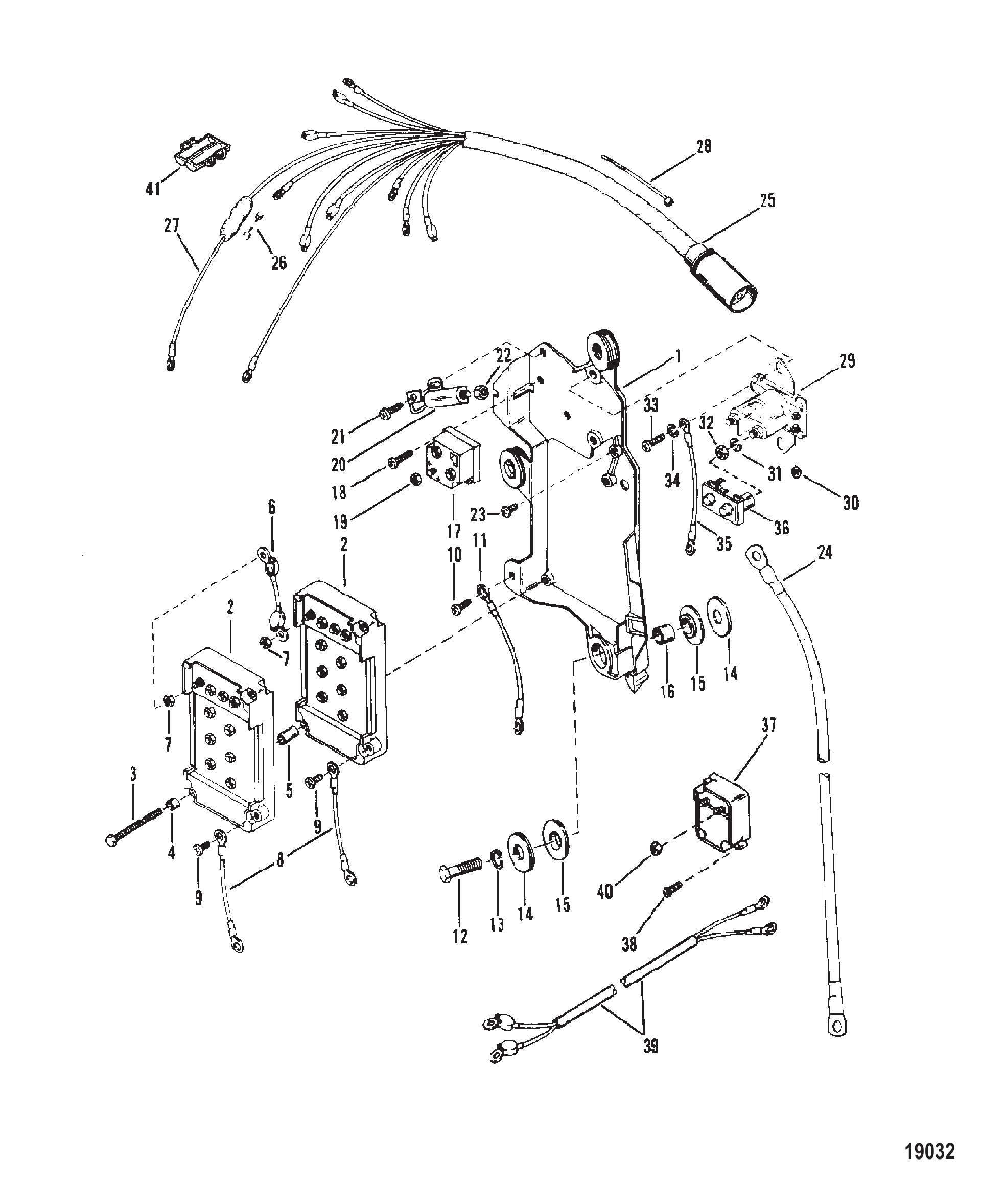 线束、启动电磁阀及整流器 Wiring Harness, Starter Solenoid and Rectifier
