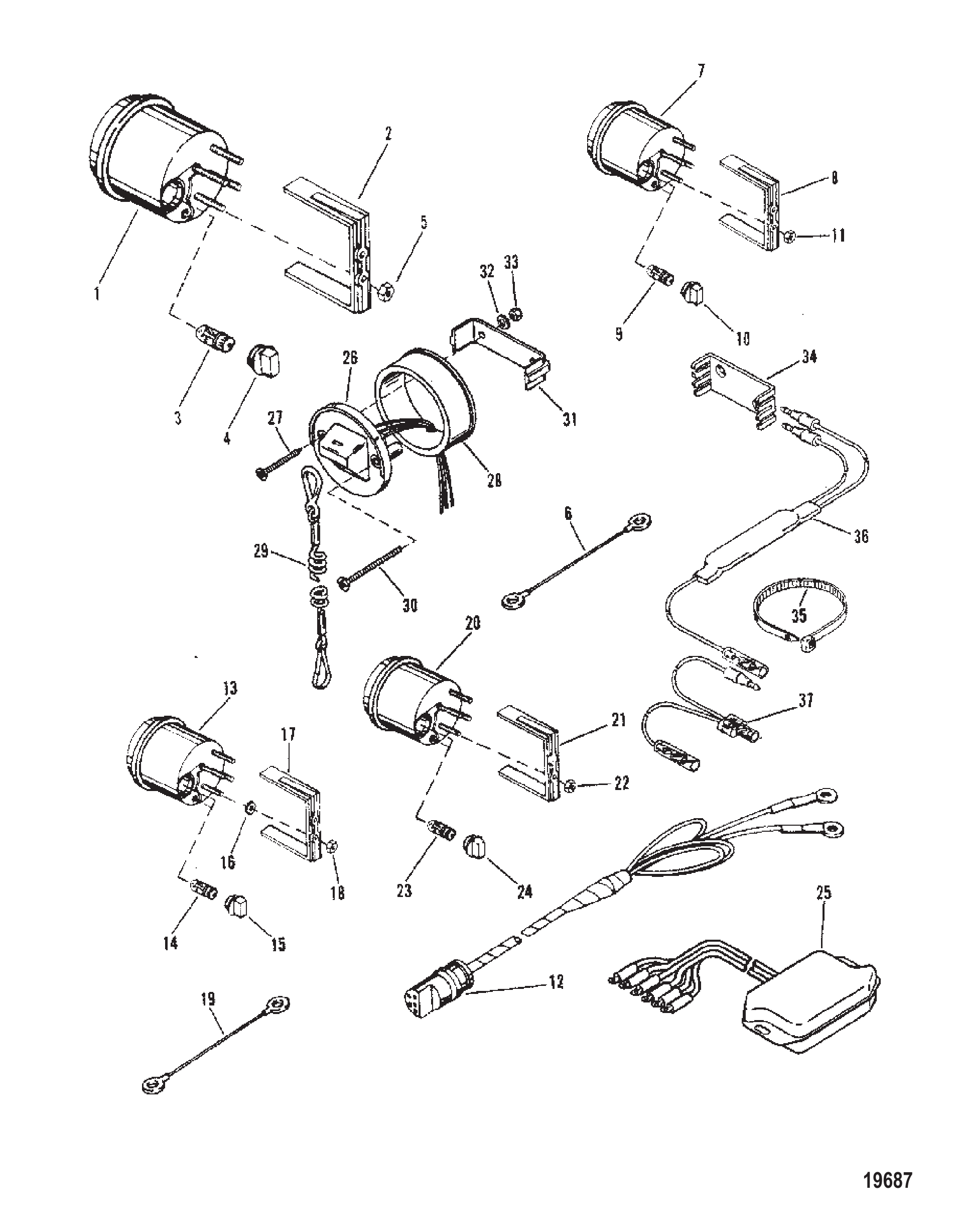 仪表组(水星和马林纳) Instrumentation (Mercury and Mariner)