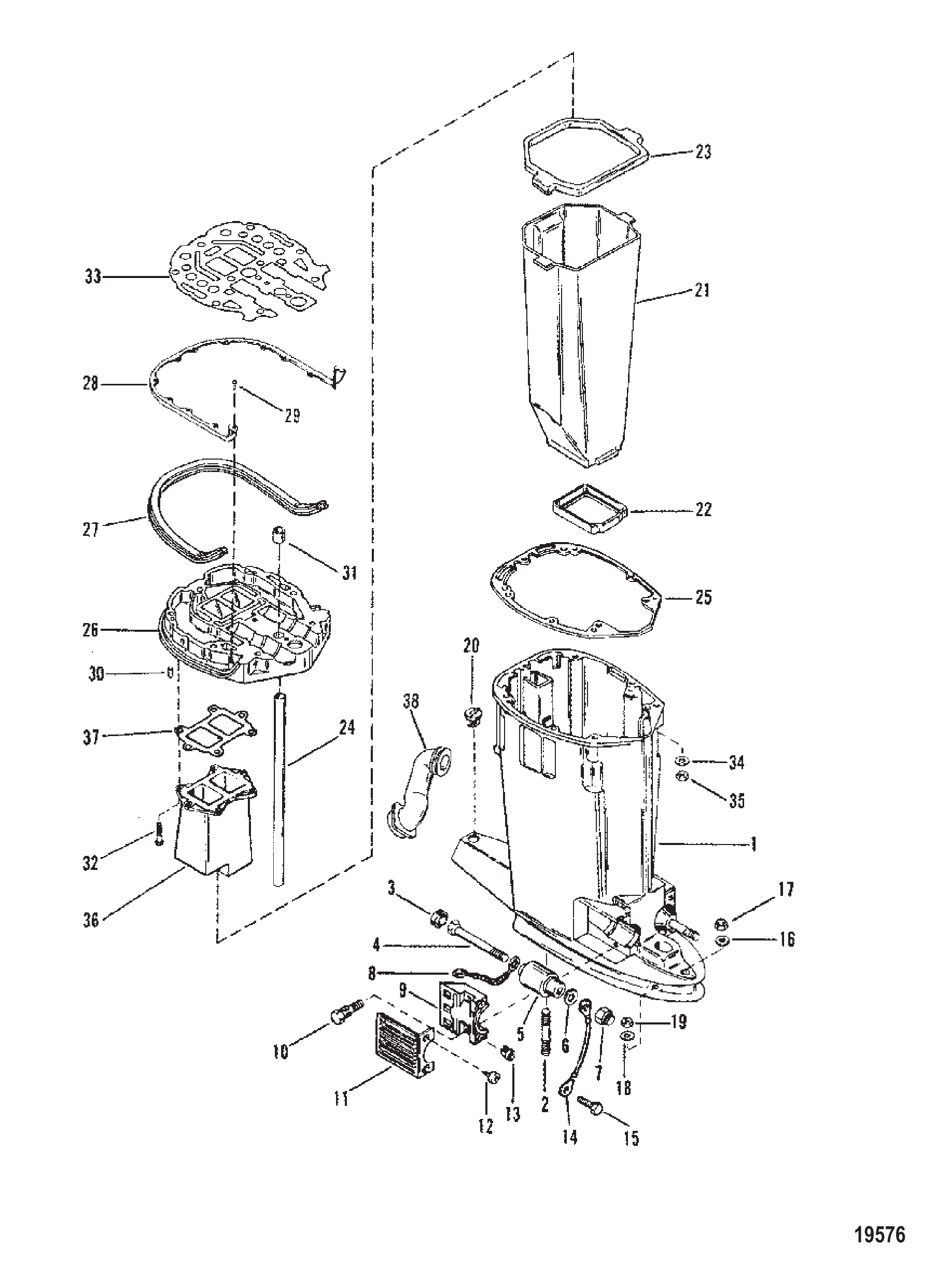 驱动轴壳体 Driveshaft Housing