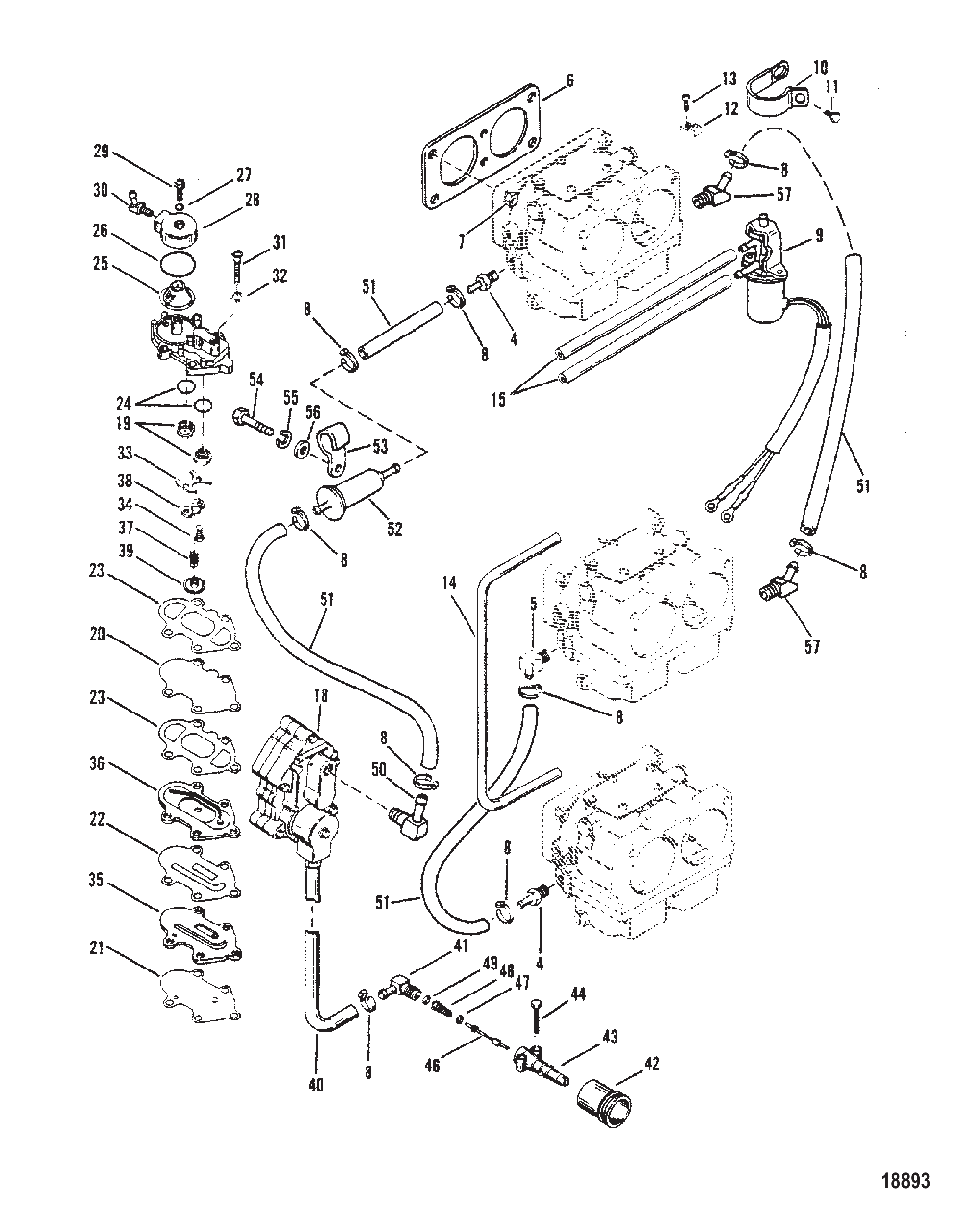 燃油泵(II型带直列式滤清器) Fuel Pump (Design II With Inline Filter)