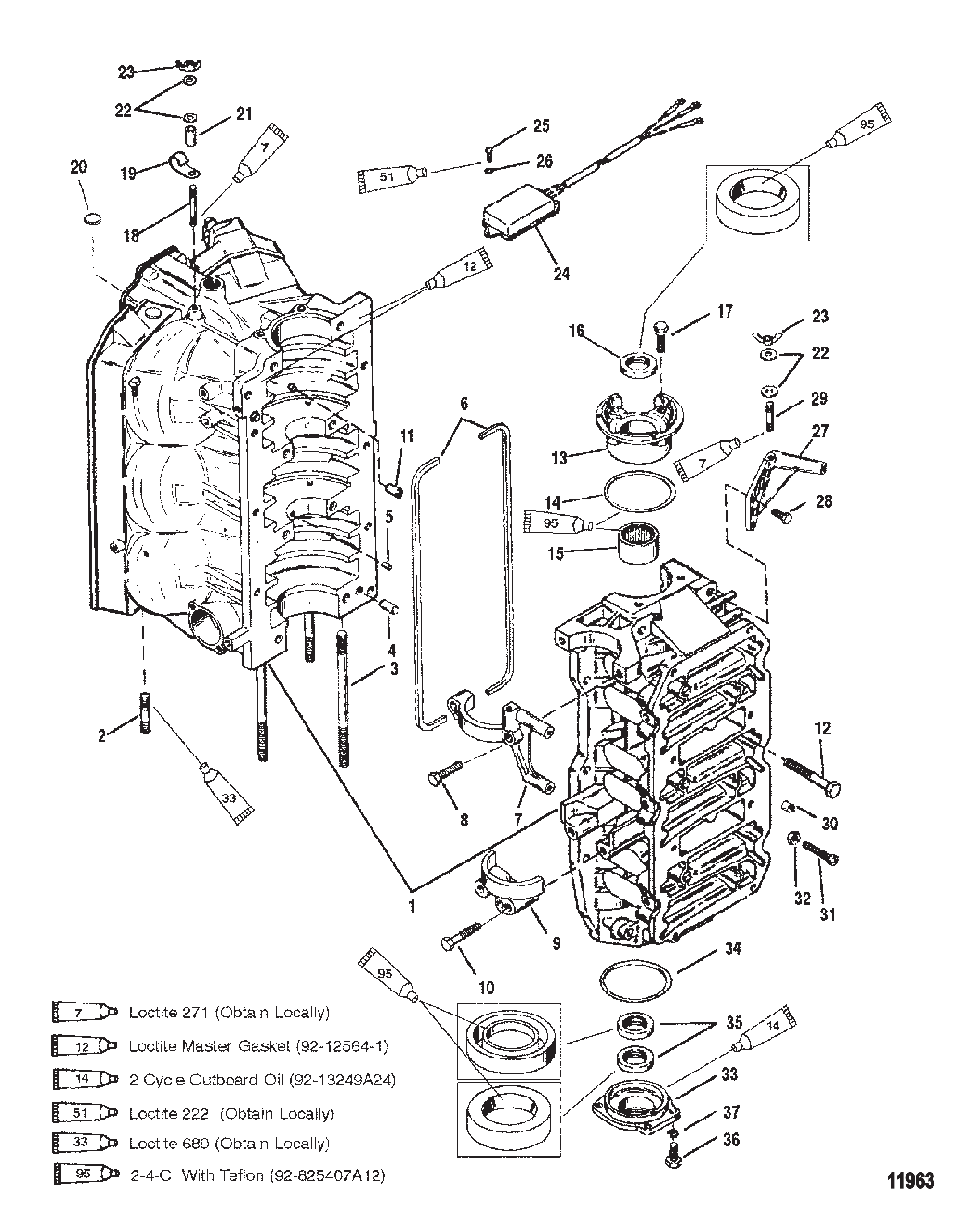 气缸体与端盖 Cylinder Block and End Caps