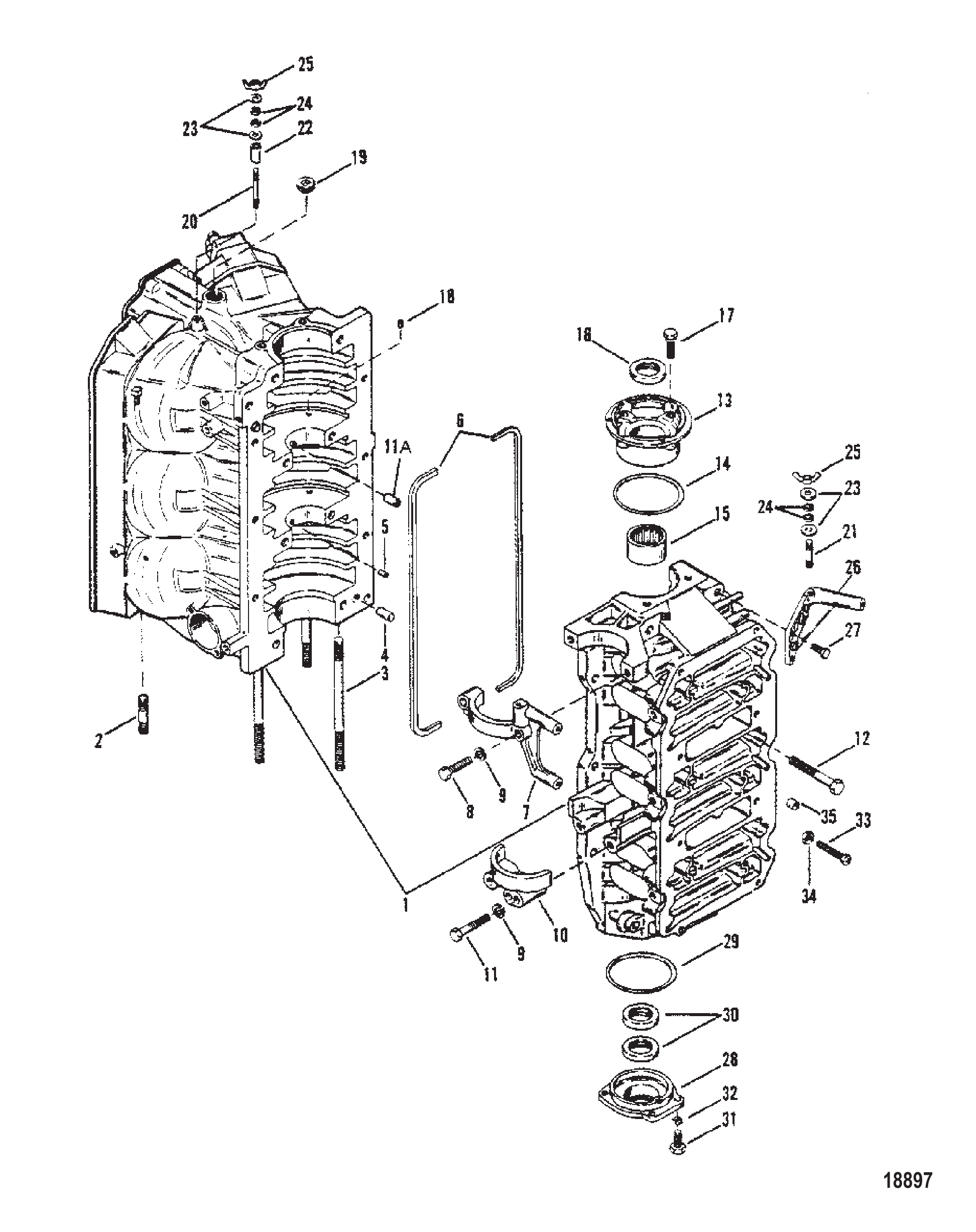 气缸体与端盖 Cylinder Block And End Caps